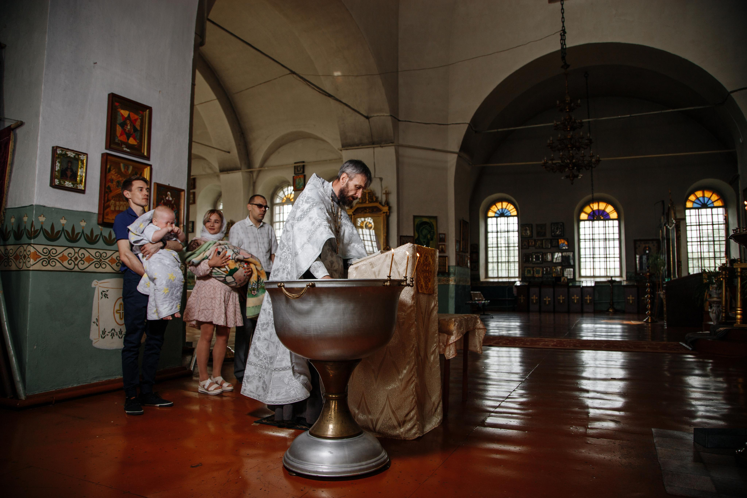 Двойное крещение. Свадебный и семейный фотограф в городе Воронеж. Ирина Боловина