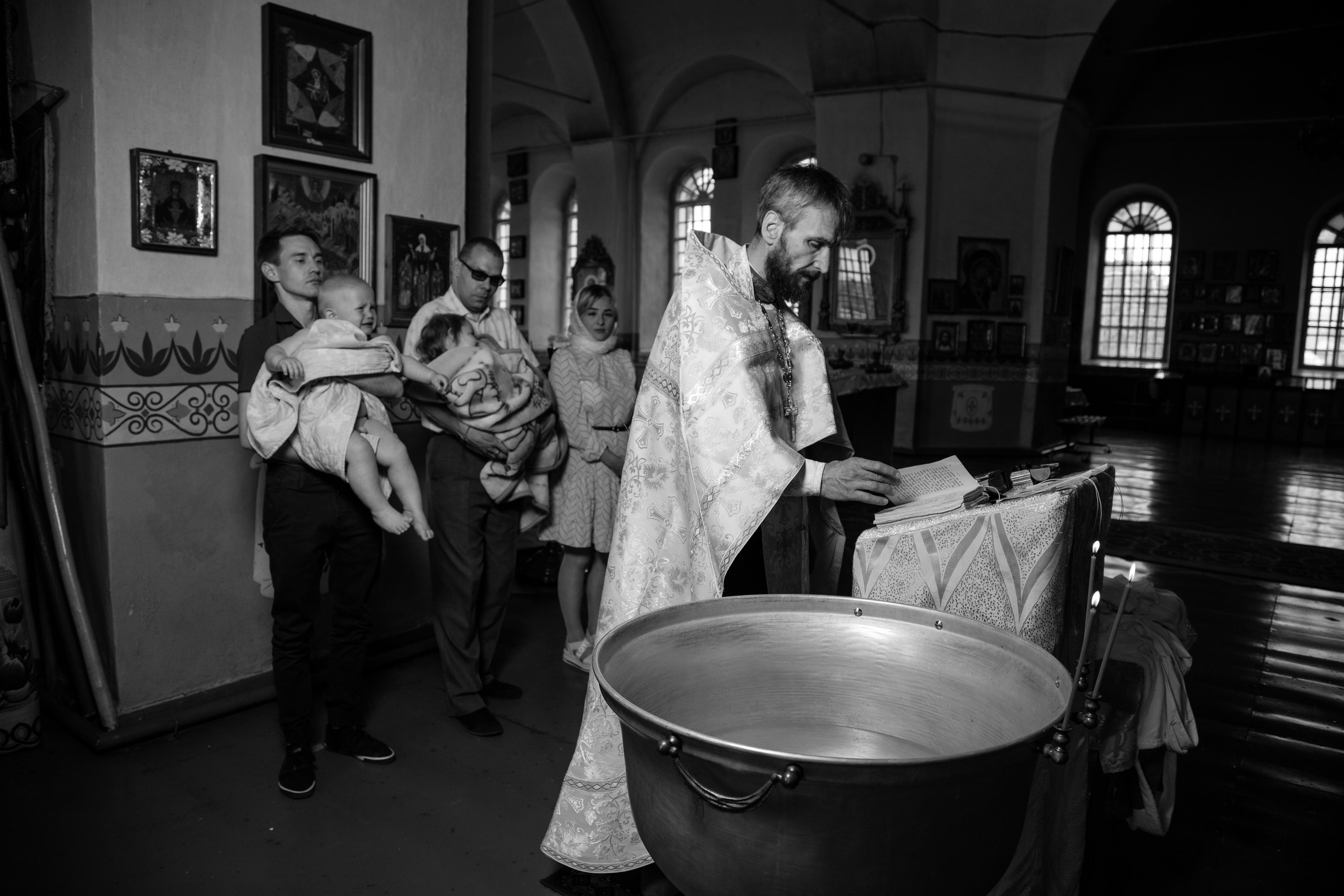 Двойное крещение. Свадебный и семейный фотограф в городе Воронеж. Ирина Боловина