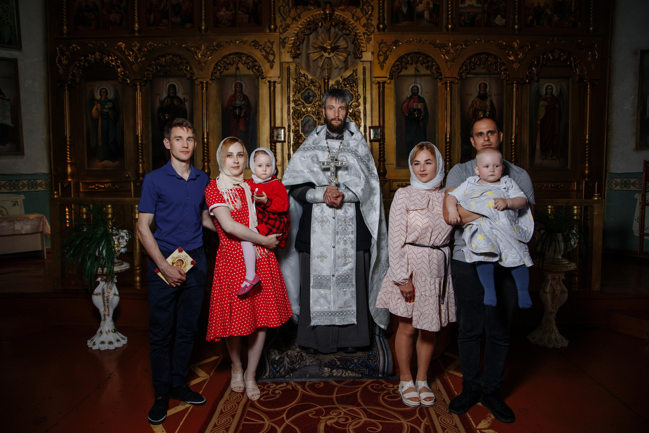 Двойное крещение. Свадебный и семейный фотограф в городе Воронеж. Ирина Боловина