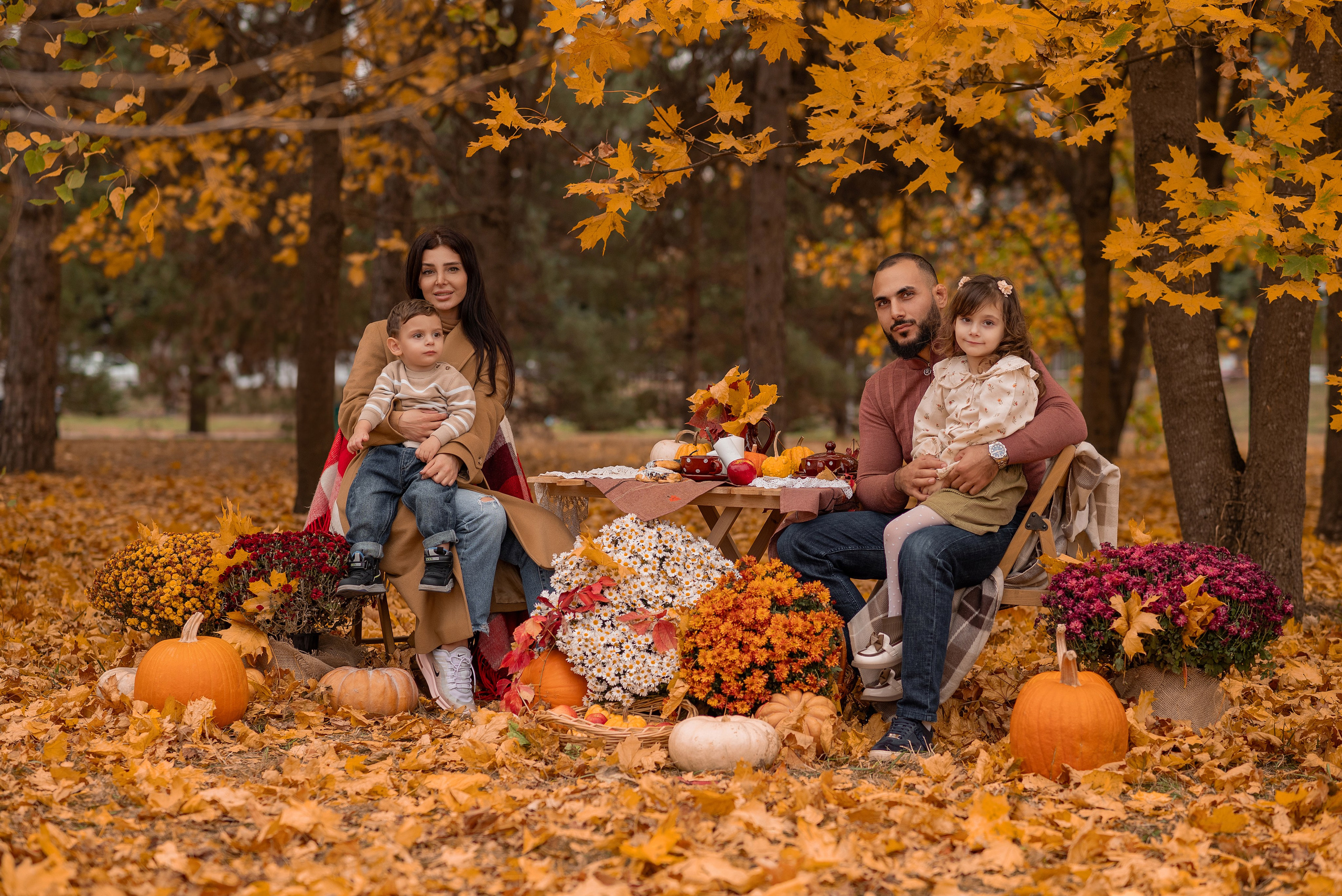 Осенний фотодень. Семейный фотограф в Краснодаре
