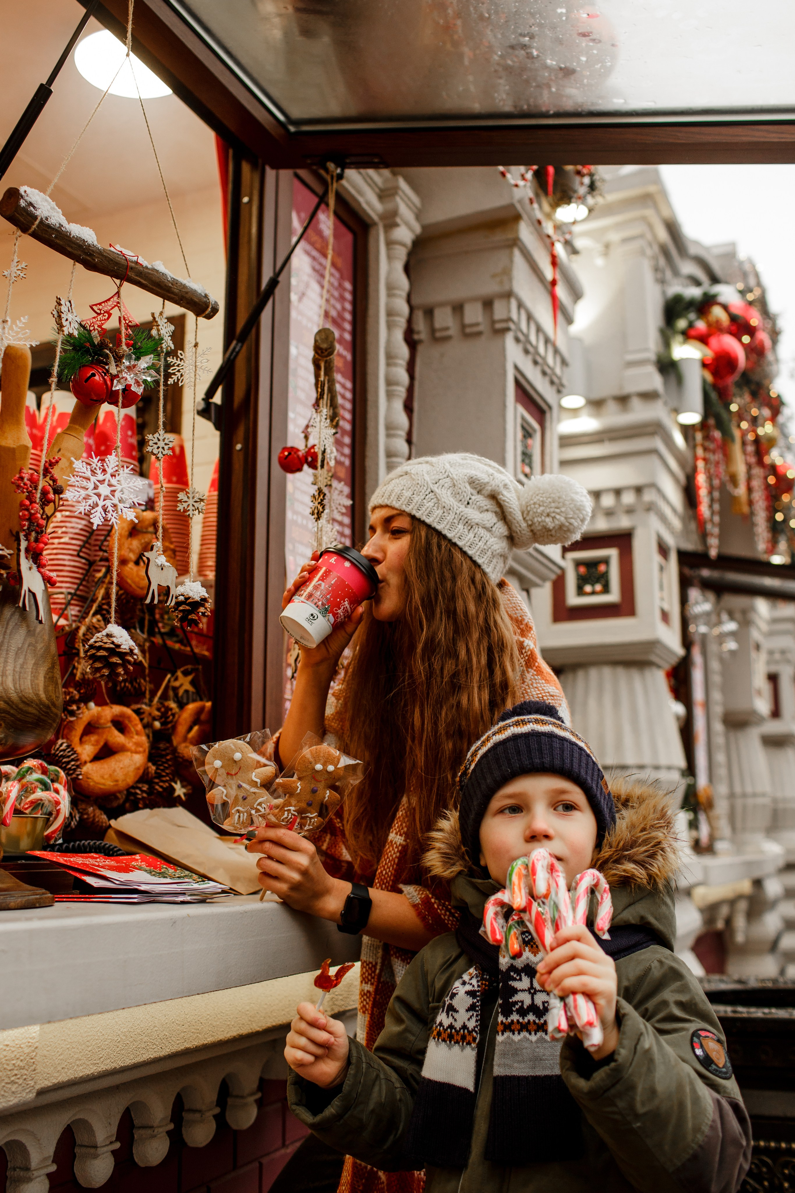 Новогодняя фотопрогулка в Москве. Свадебный фотограф Кирилл Белый