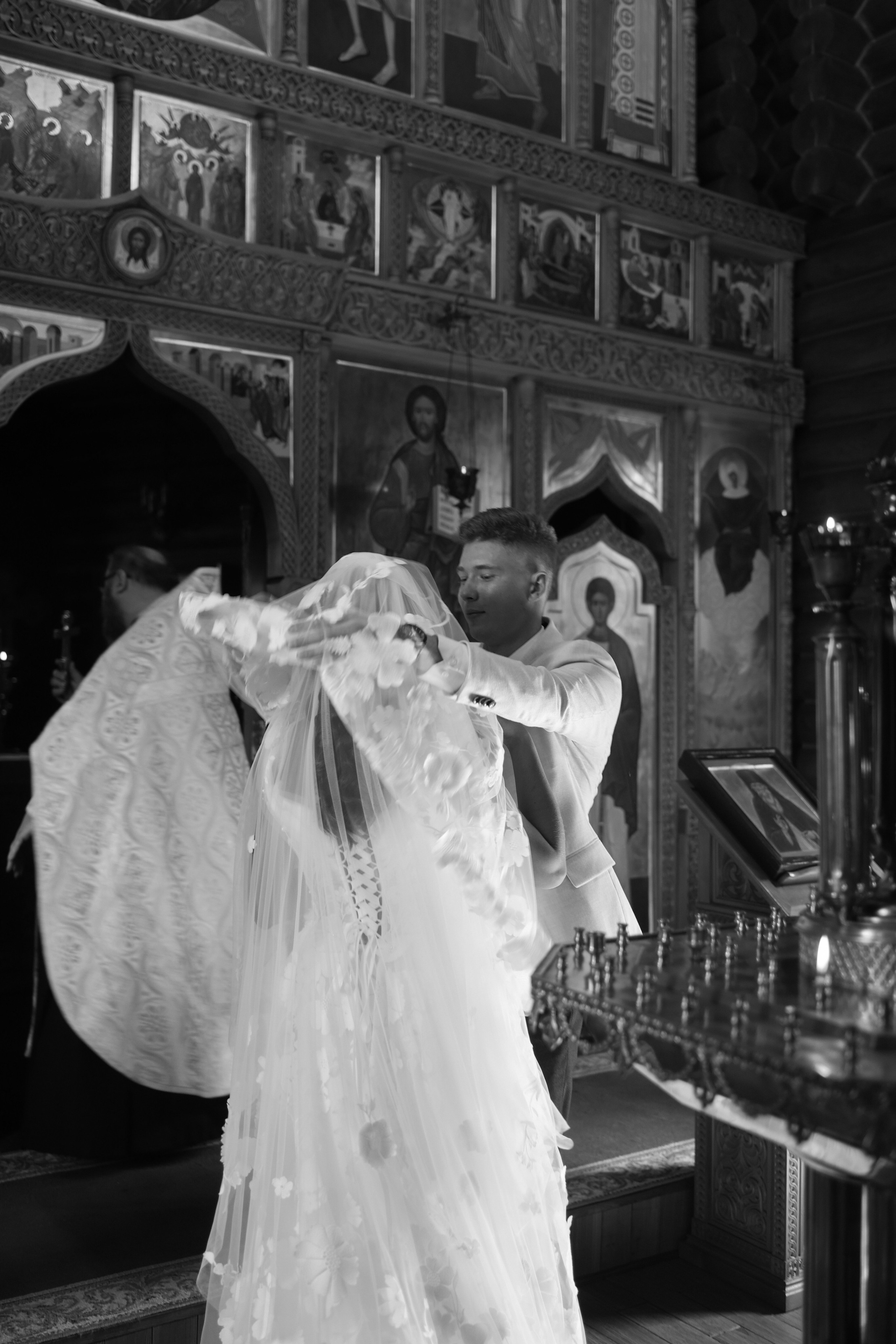 Анна и Георгий. Венчание. Свадебный фотограф в Москве и Санкт- Петербурге Алина Сараева