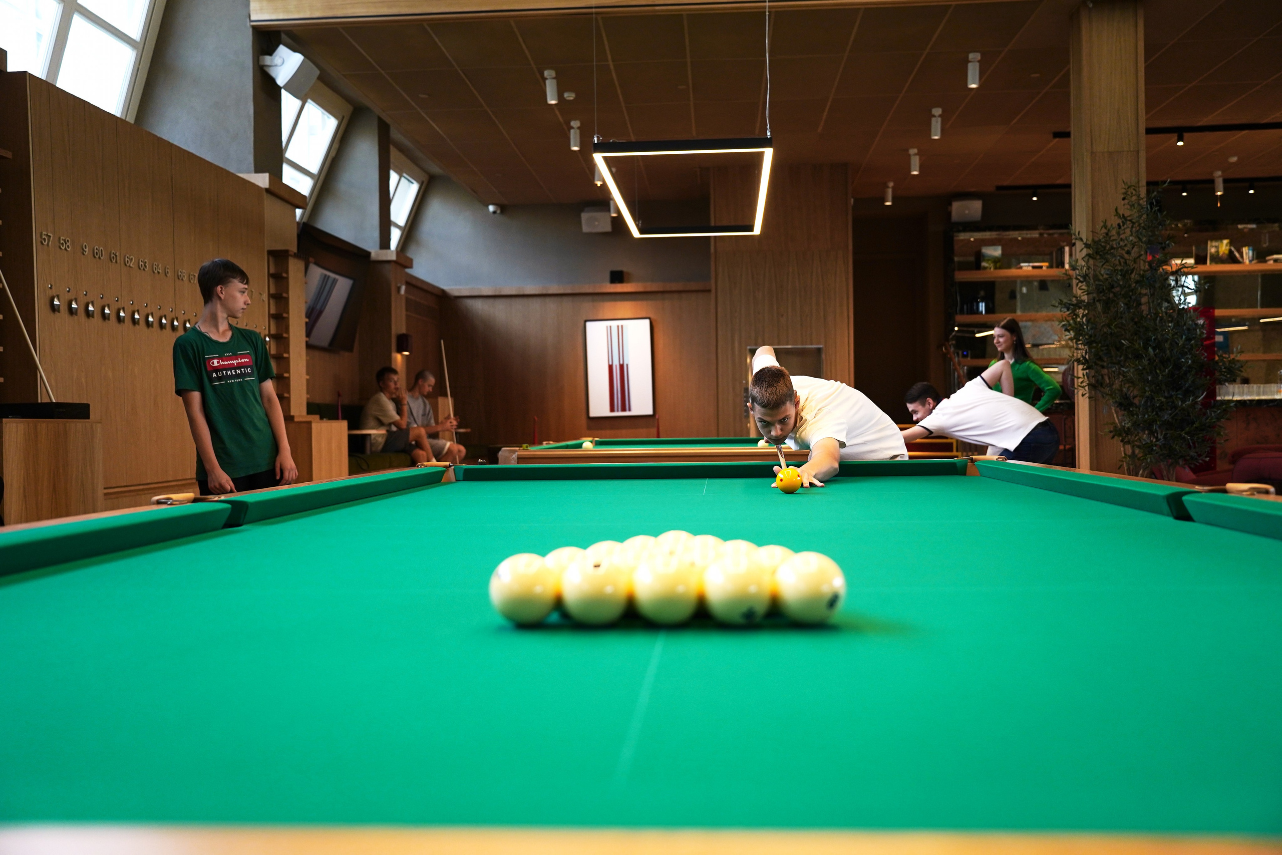 Бильярд Родина. Фотограф