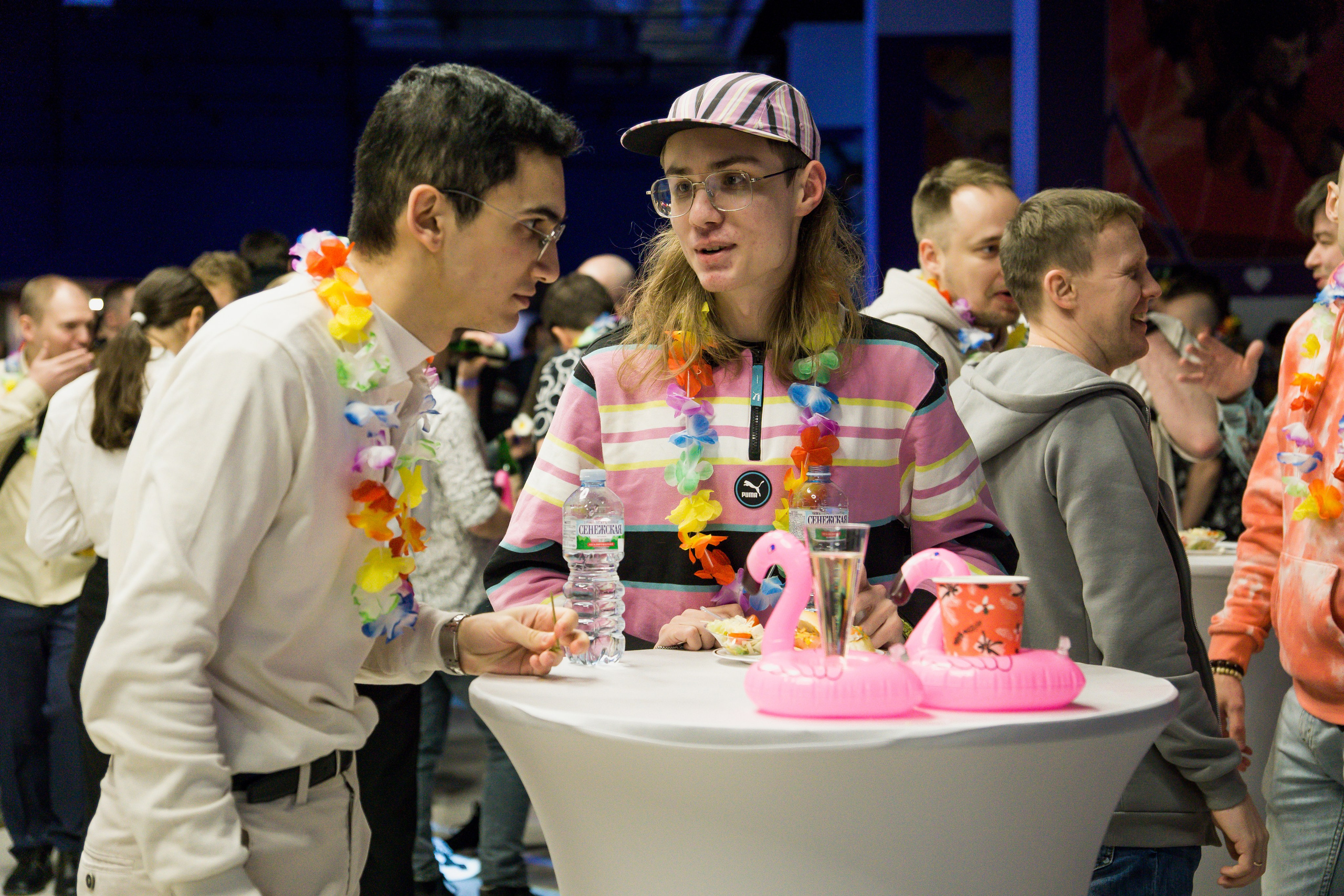 МТС корпоратив Гавайская вечеринка. Фотограф