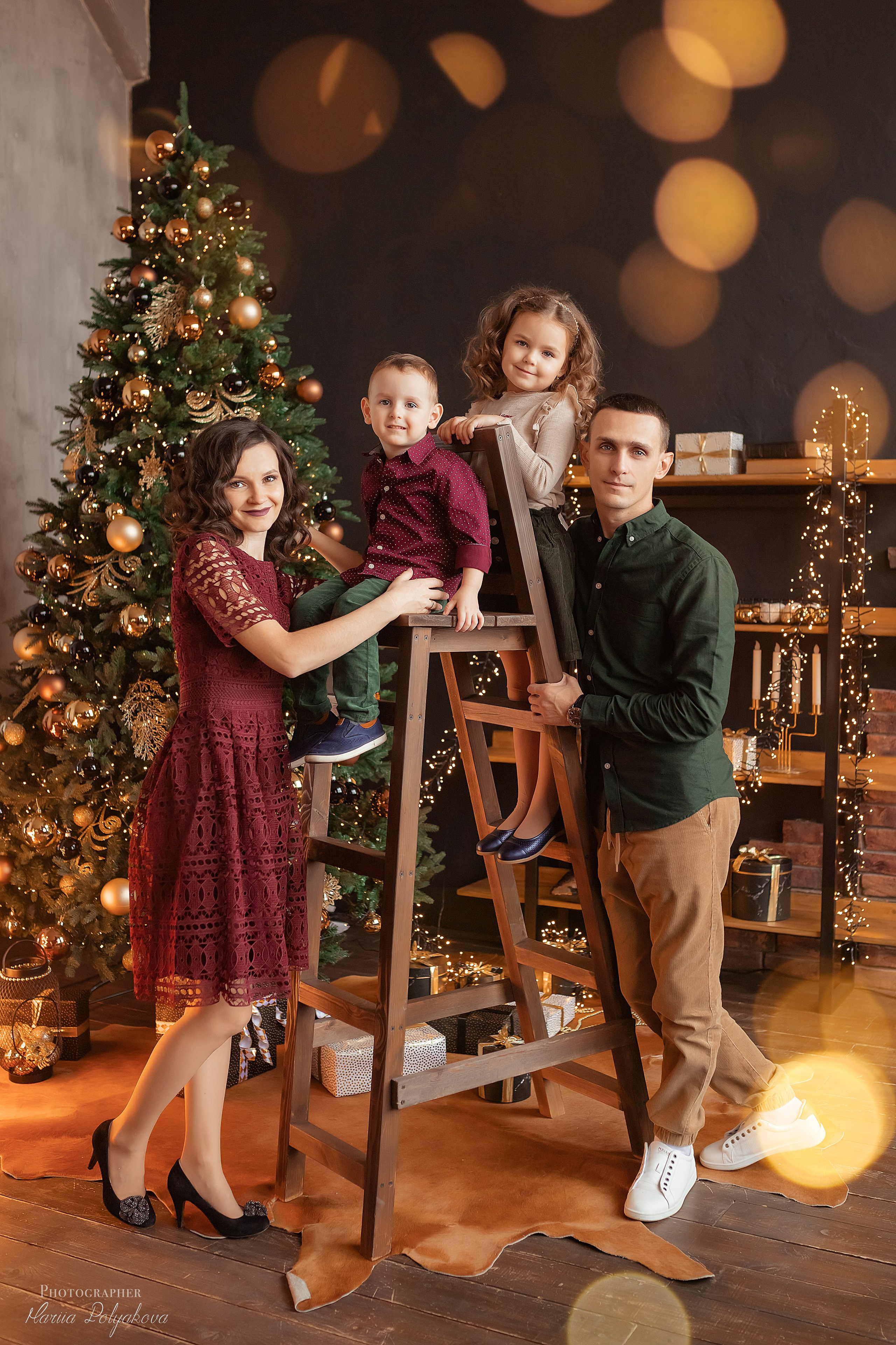 Новогодние. Семейный и детский фотограф Мария Полякова
