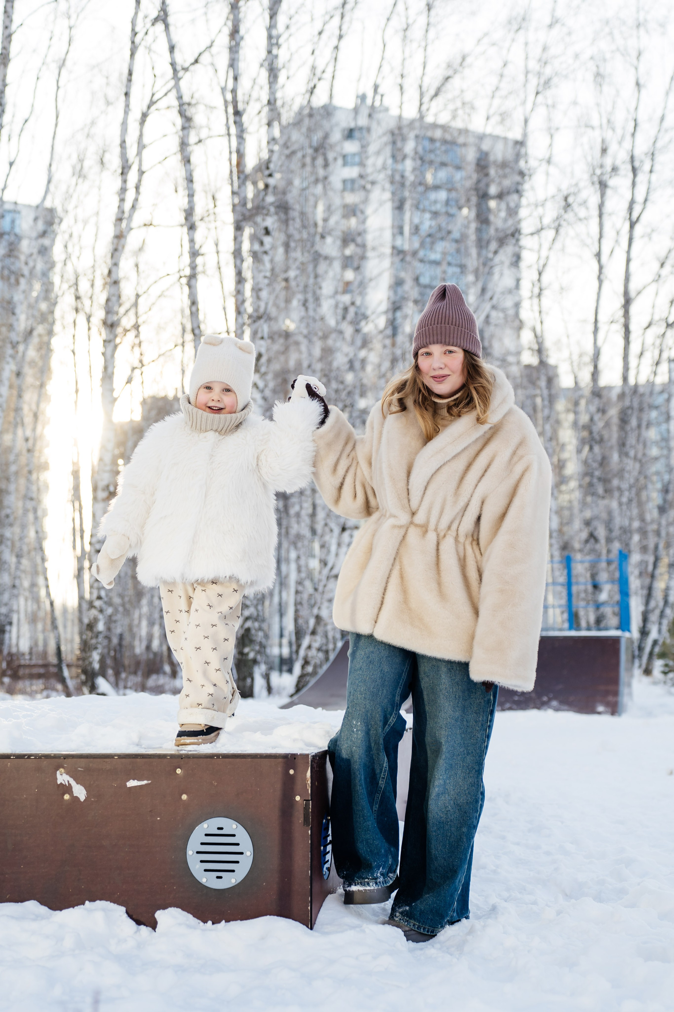 Зимняя прогулка. Видеограф и Фотограф в Челябинске Ксения и Владимир Рюмины