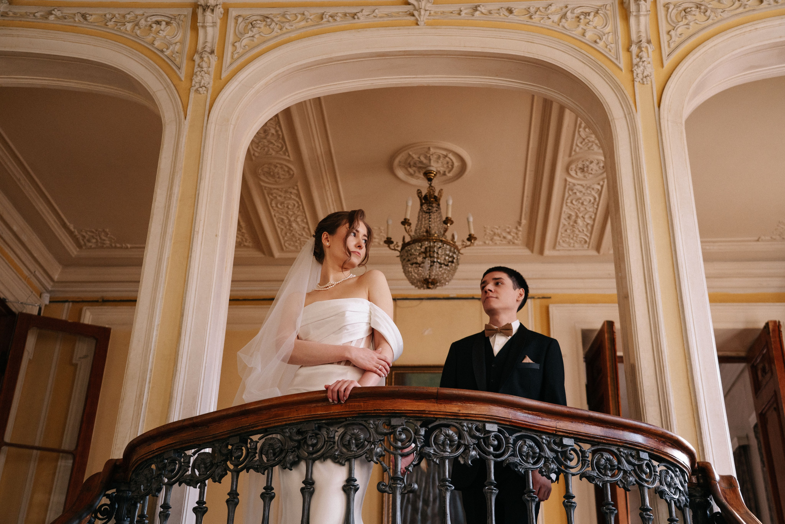 Свадебная фотосессия в Библиотеке читальне им. Пушкина