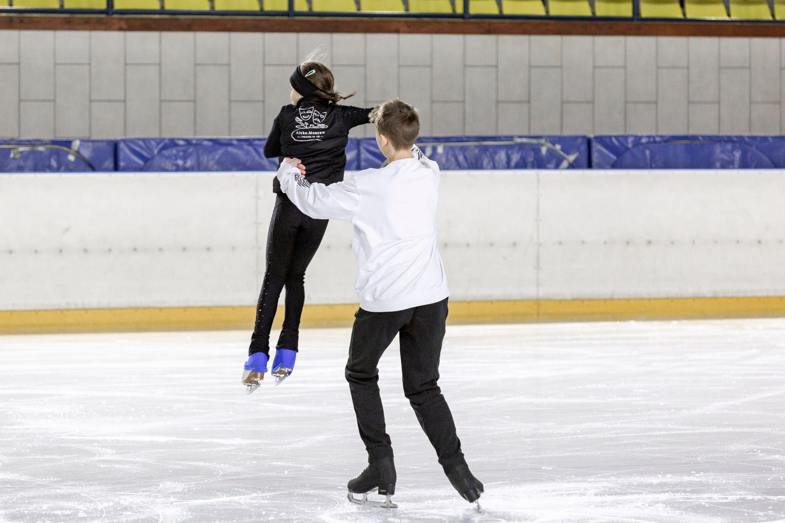 Тренировка на льду. Репортажный фотограф в Москве