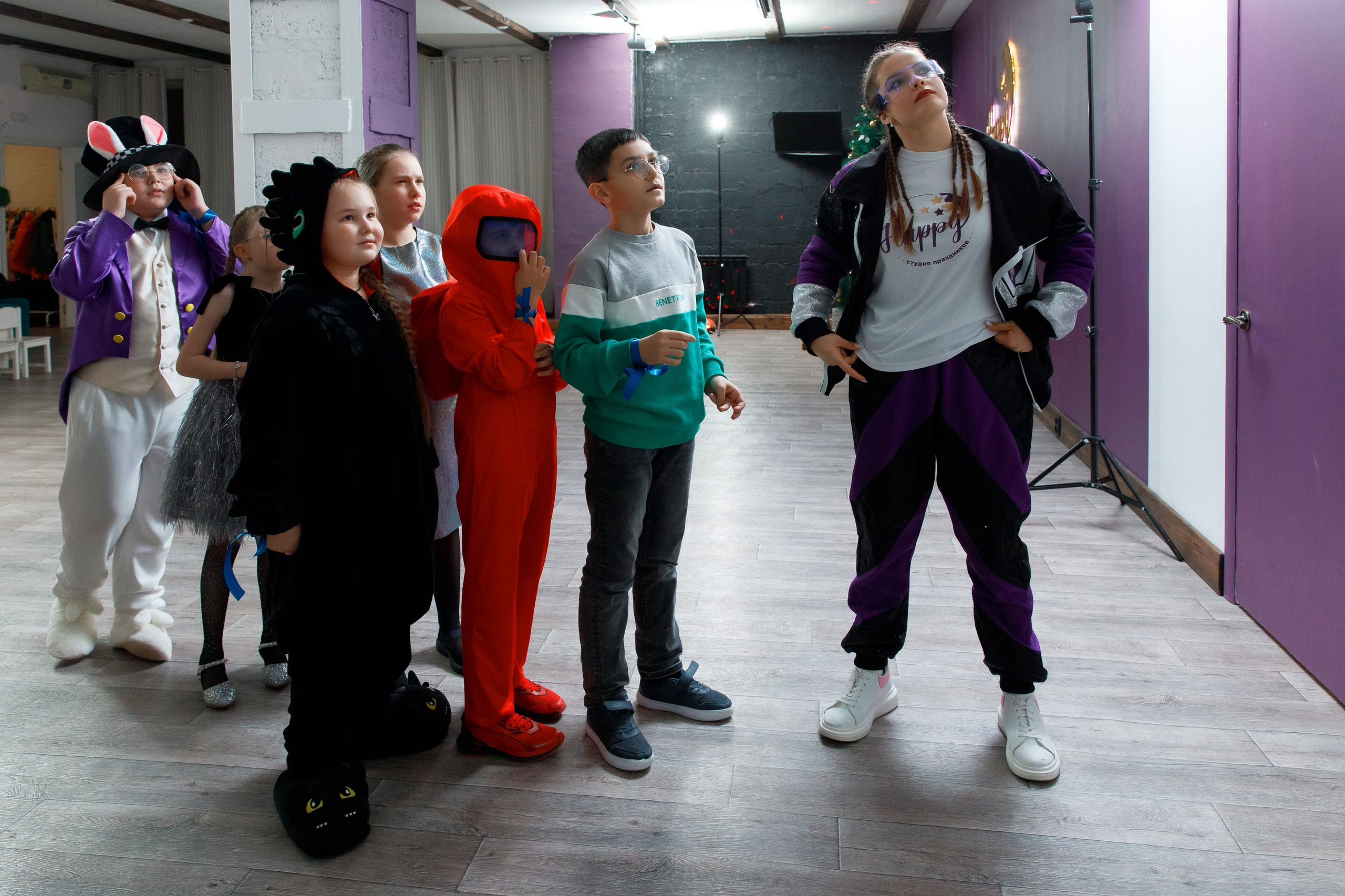 Школа «Кристалл» | Новогодняя программа. Свадебный, семейный и школьный фотограф в Сызрани Максим Баталов