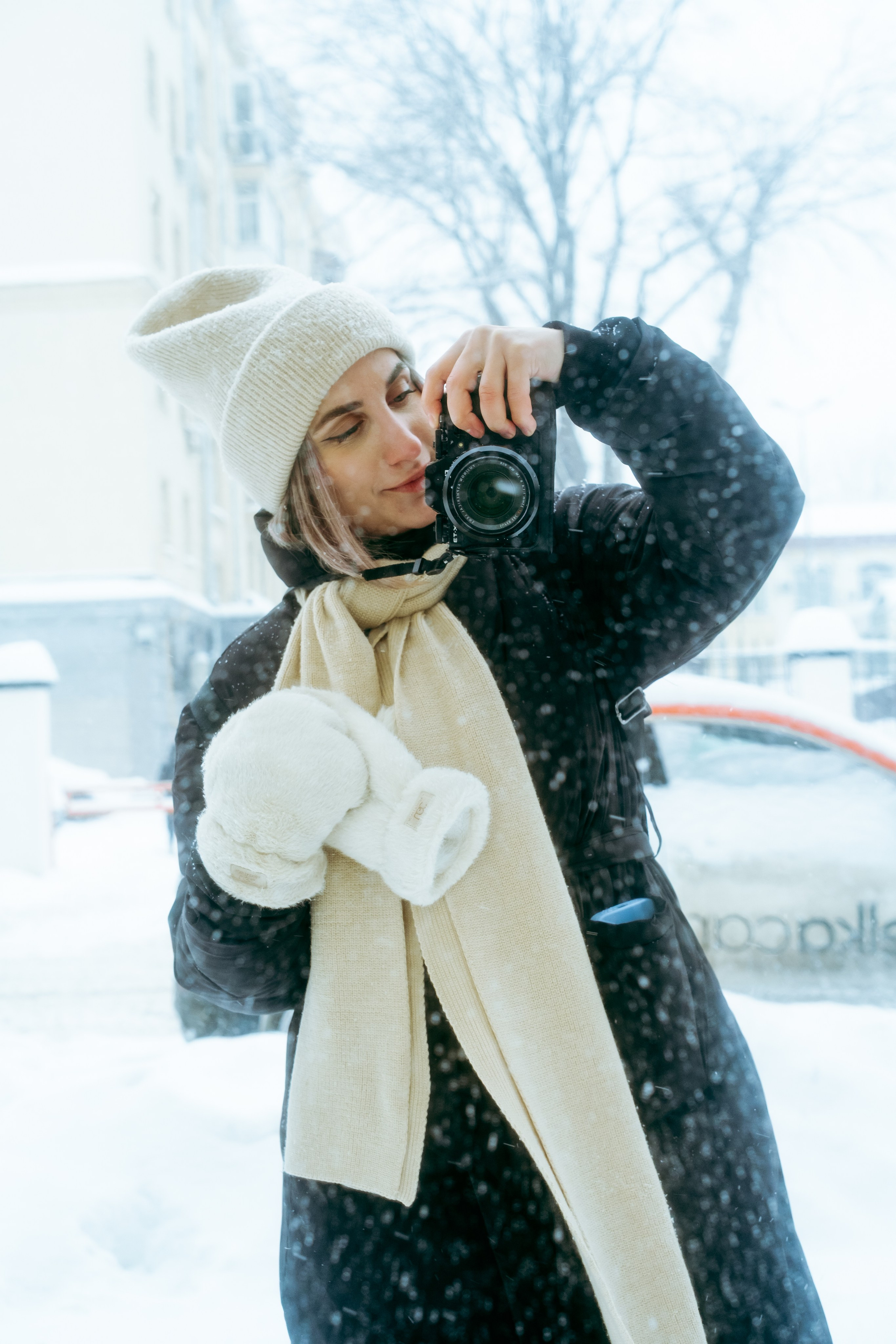 Street: снежная Москва