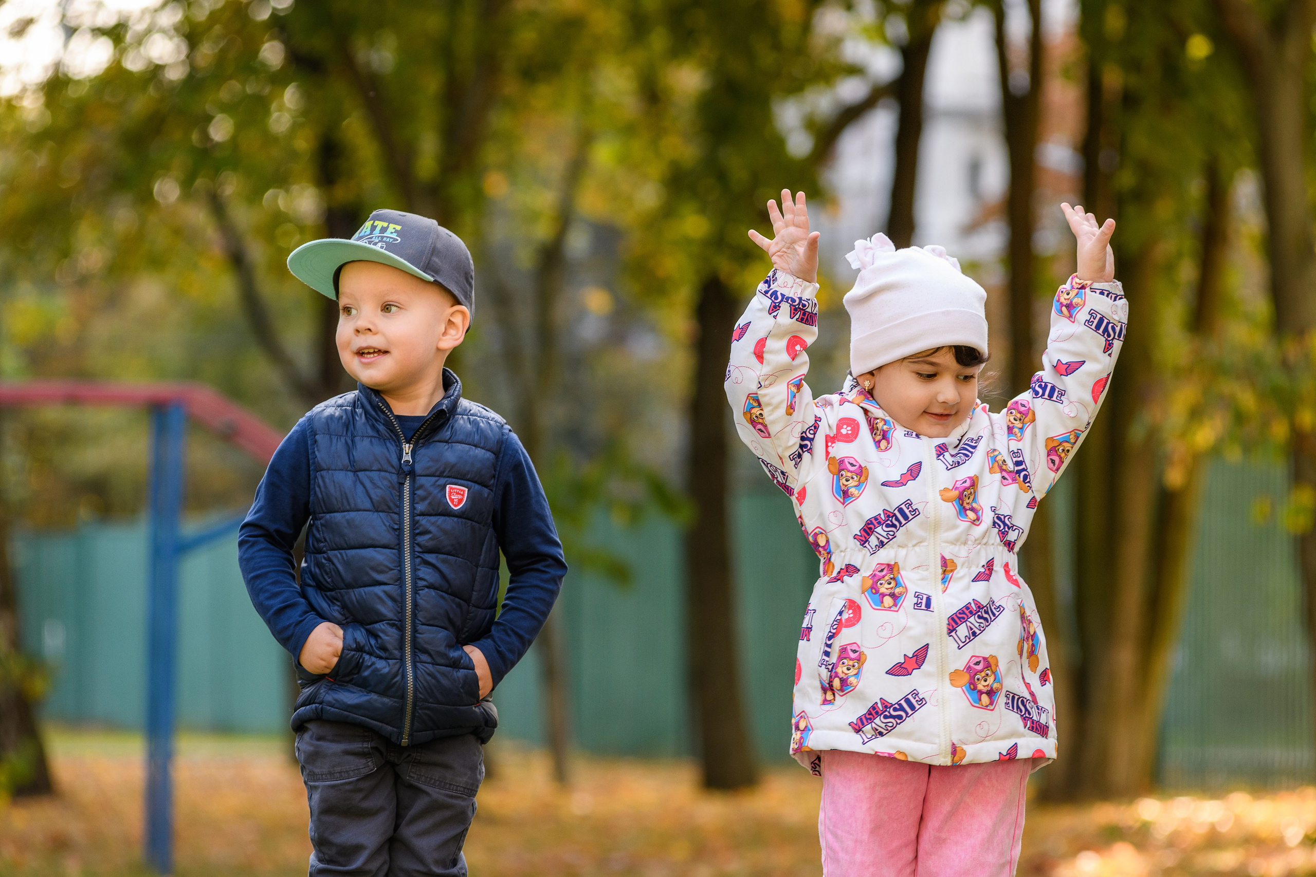 Детский сад. Фотосессия на прогулке. Первенцева Елена. Школьный фотограф в Москве и МО