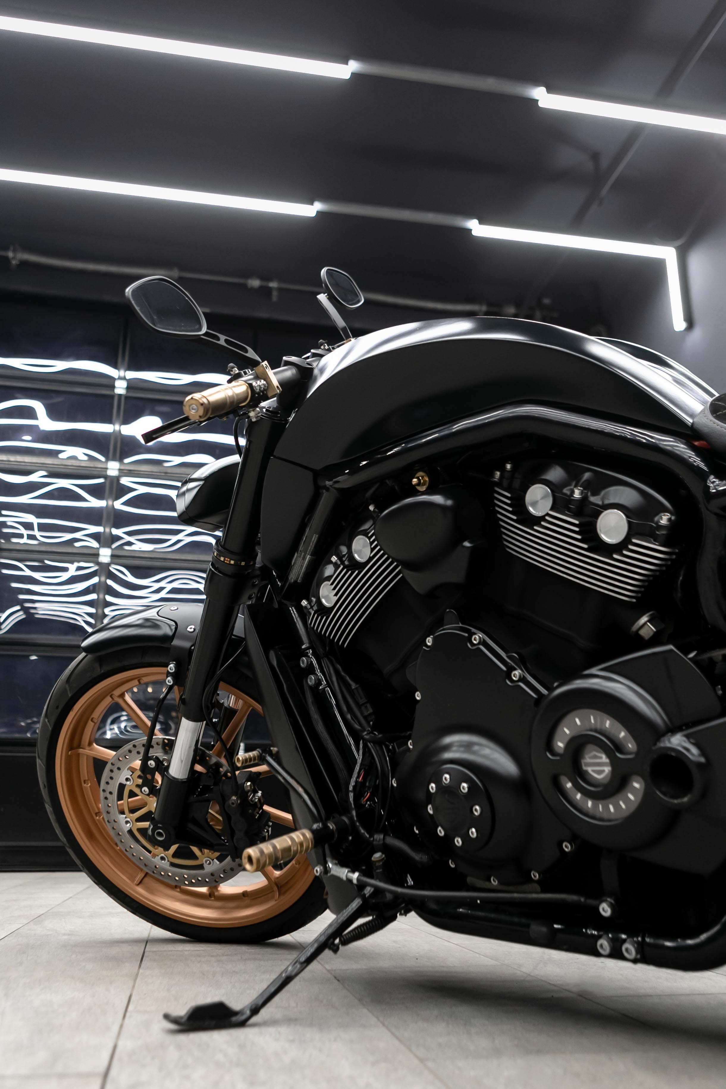 Фотосъемка мотоцикла Harley Davidson в Москве. Фотограф | Михаил Буш Смоленск