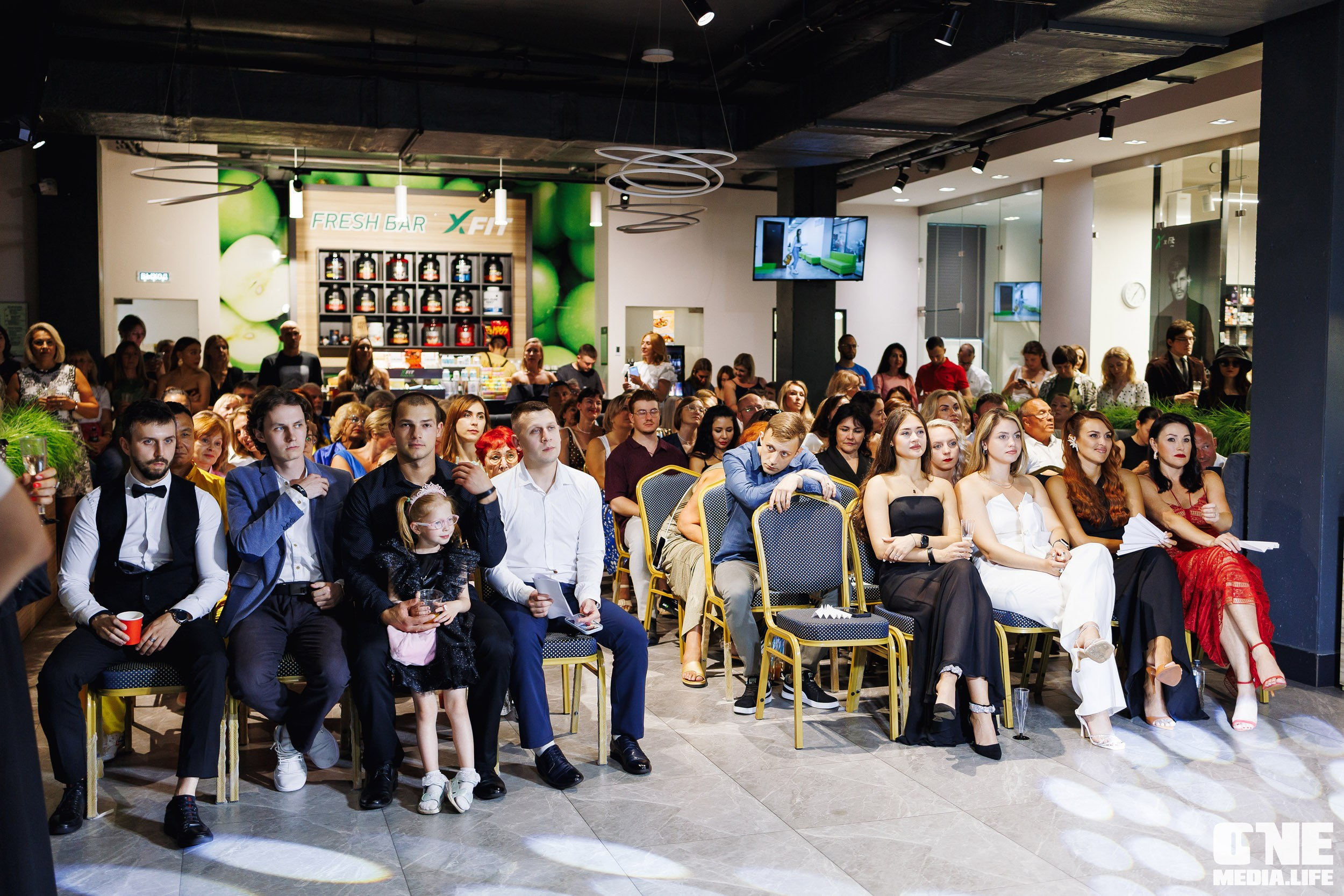 Фоторепортаж с 5-летия фитнес-клуба X-Fit. One Media Life: фоторепортажи, фотоотчеты с мероприятий и заведений