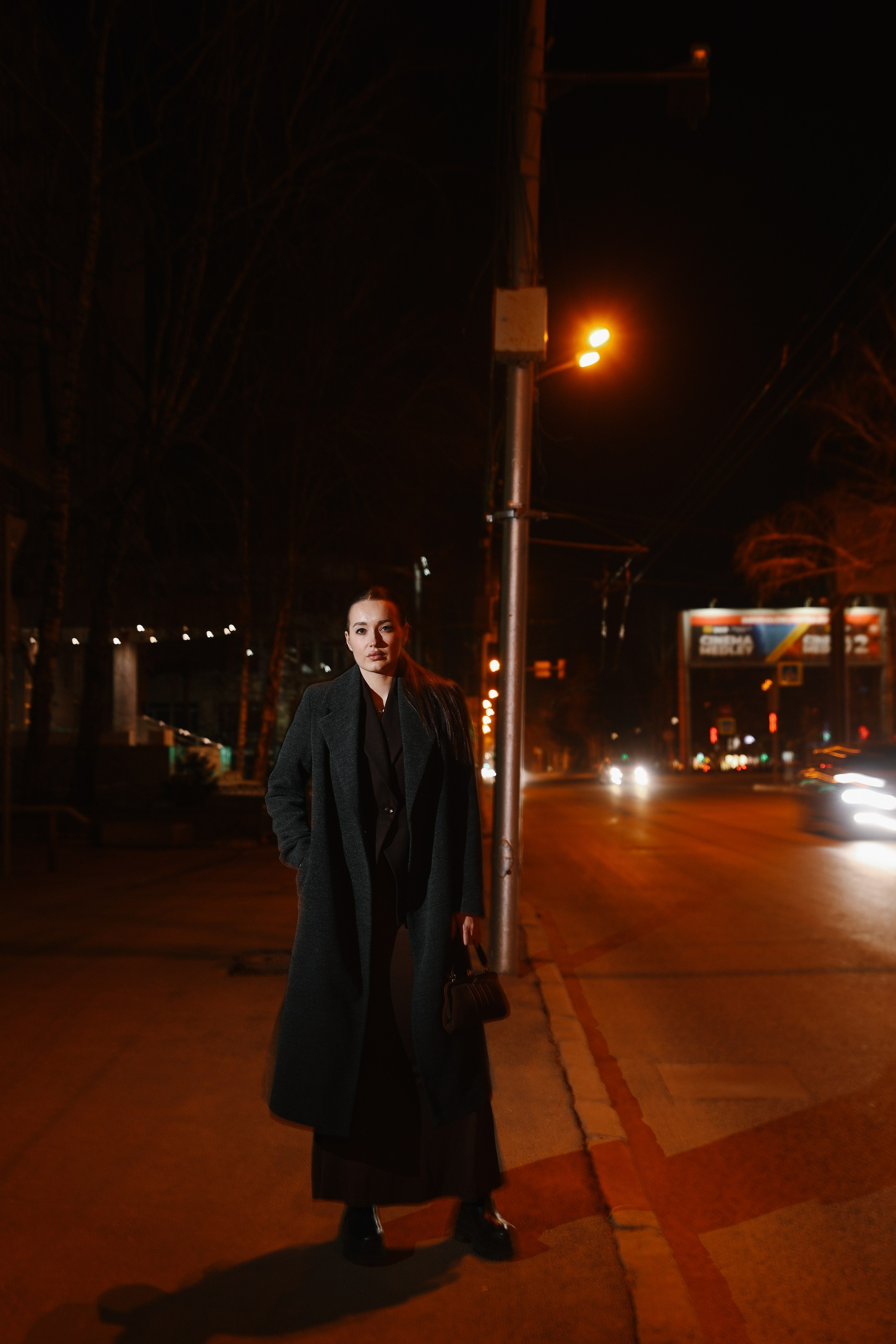 Ночная прогулки. Индивидуальный фотограф Новосибирск Настя