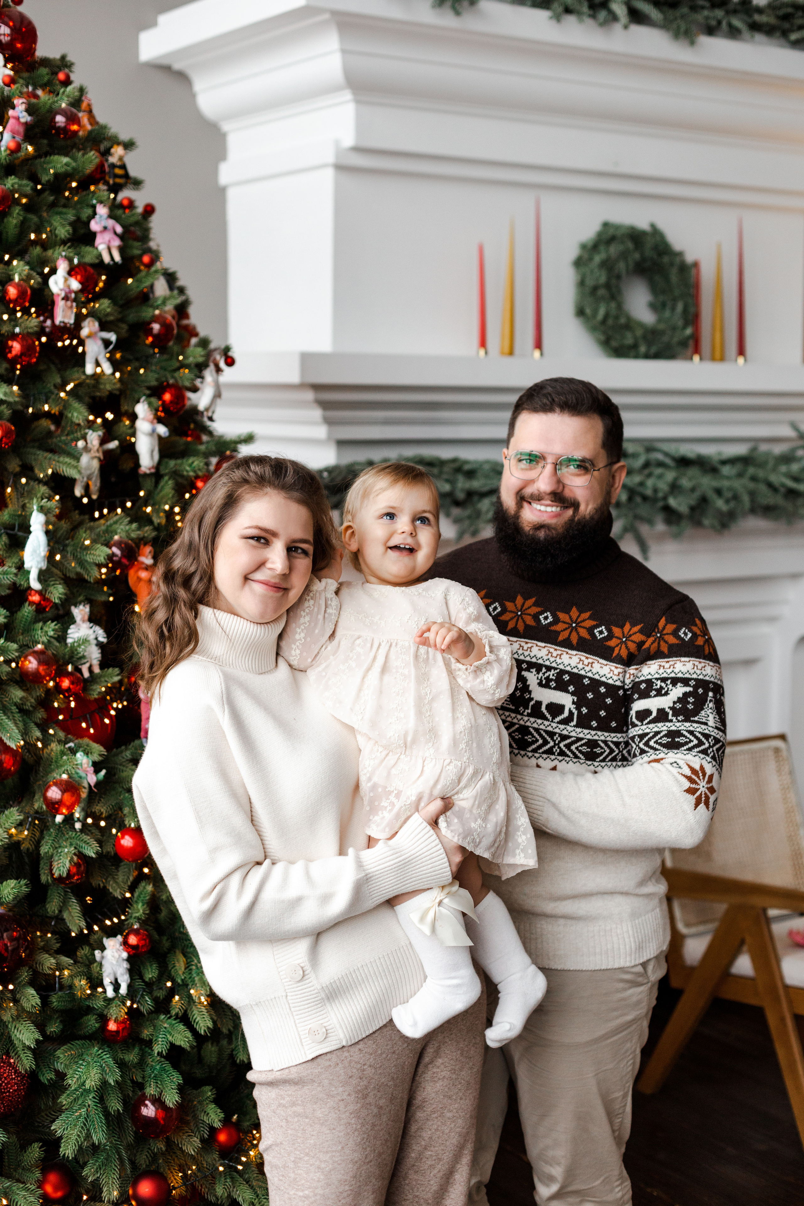 Валерия, Александр и маленькая Елизавета. Ваш фотограф — Александра Андрущенко