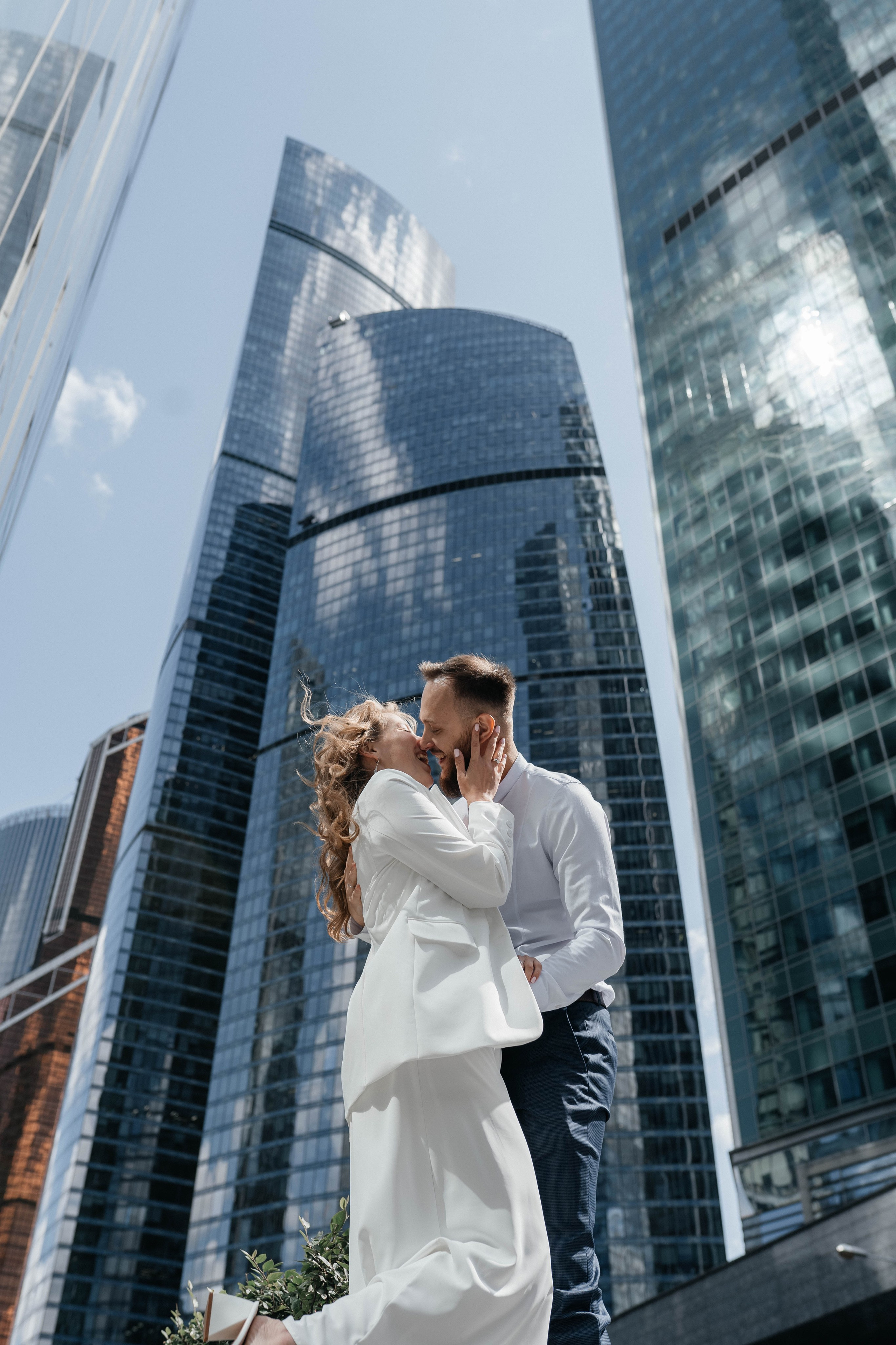 Башня Око, Москва Сити Иван & Таисия. Семейный и свадебный фотограф в Москве Виктория Махова