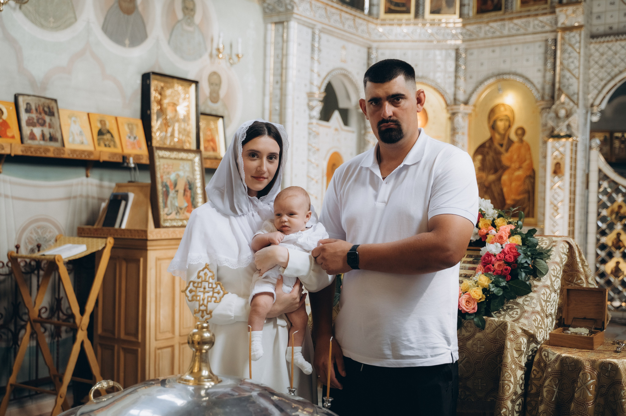 Крещение Арсения (Дом Милосердия). Семейный фотограф в Минске Дарья Дреко