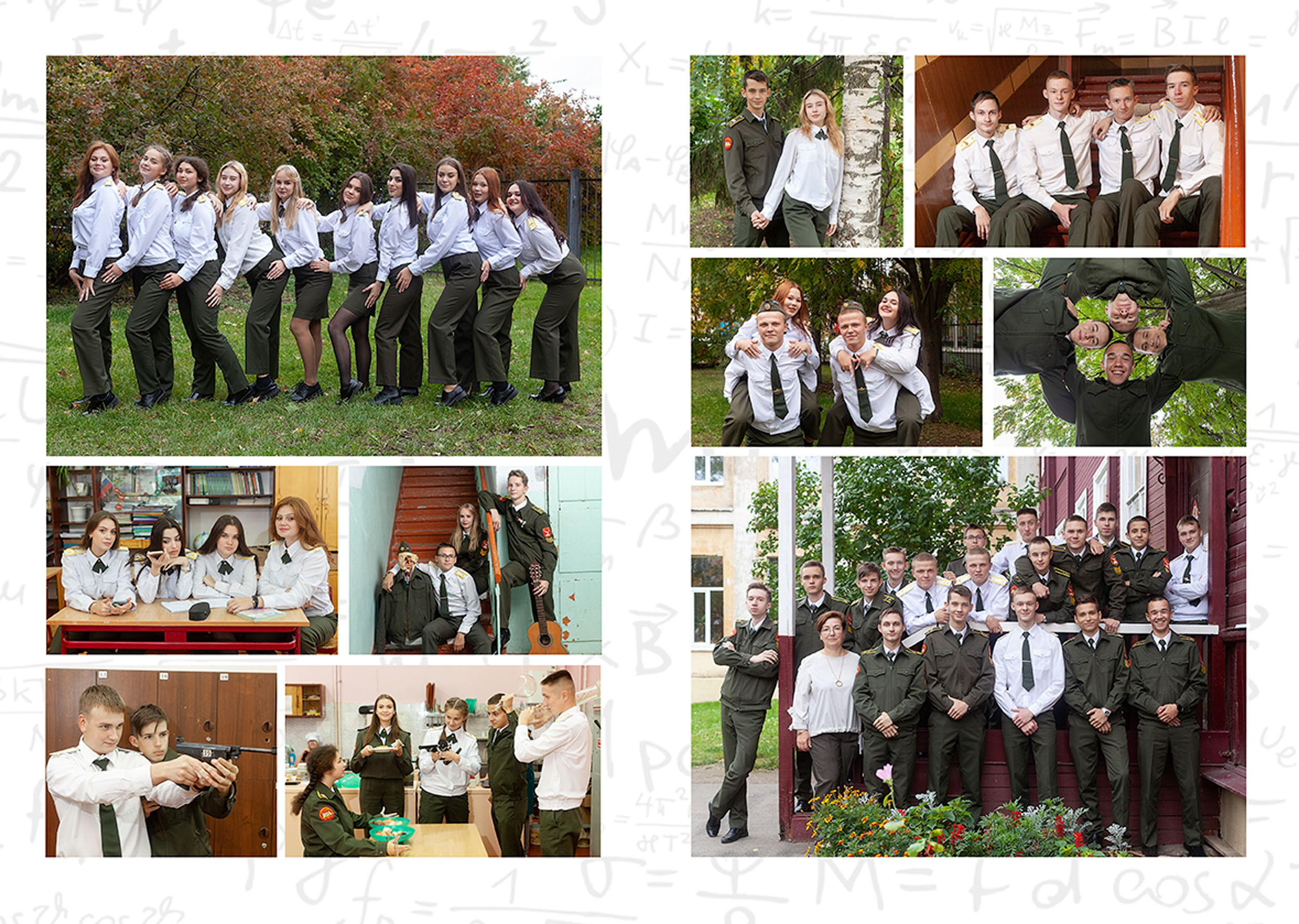 Выпускной альбом для выпускников 11 кадетского класса в Вологде