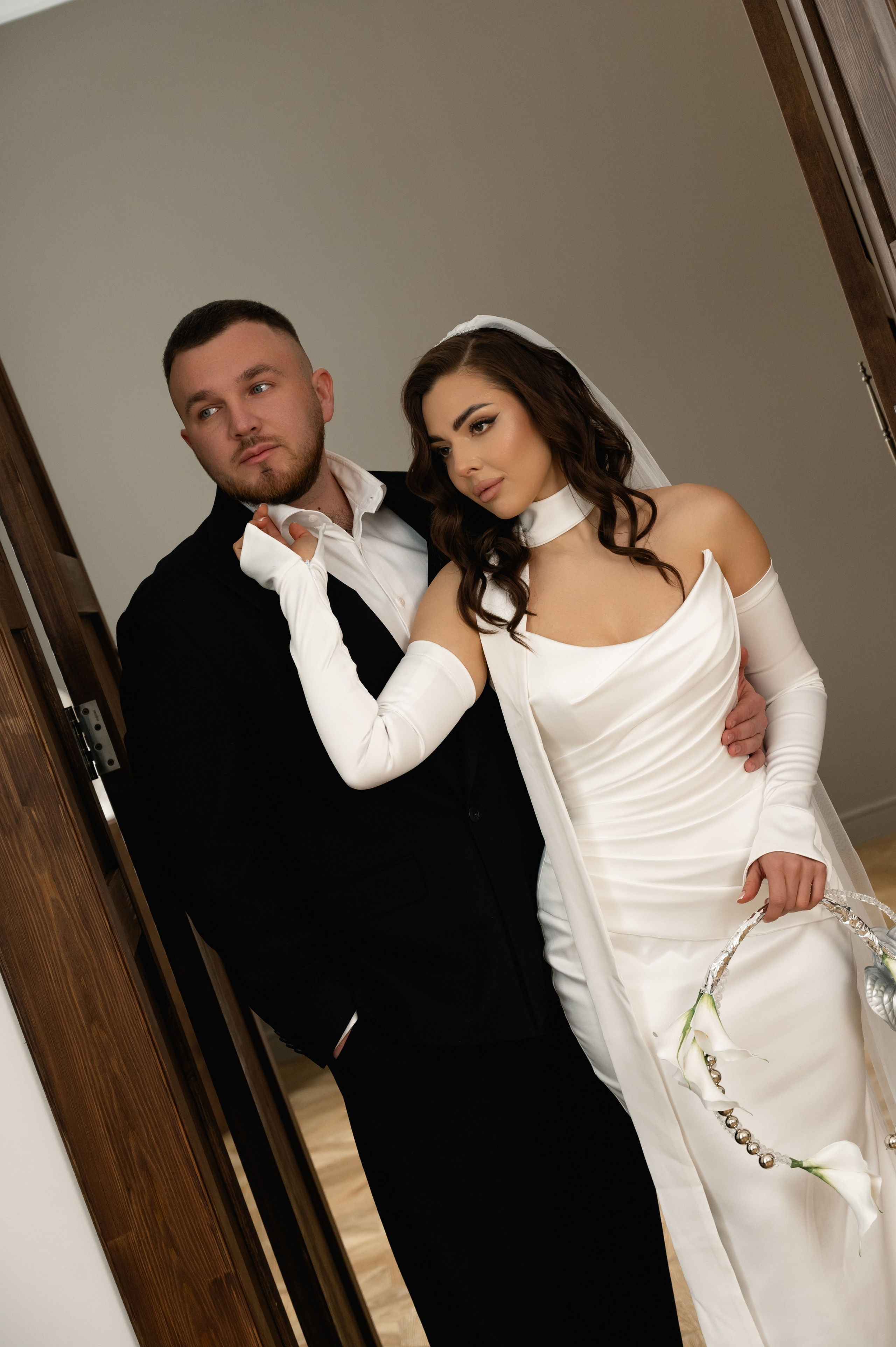 Свадебная фотосессия в студии. Свадебный и семейный фотограф в Краснодаре Алина Мельник