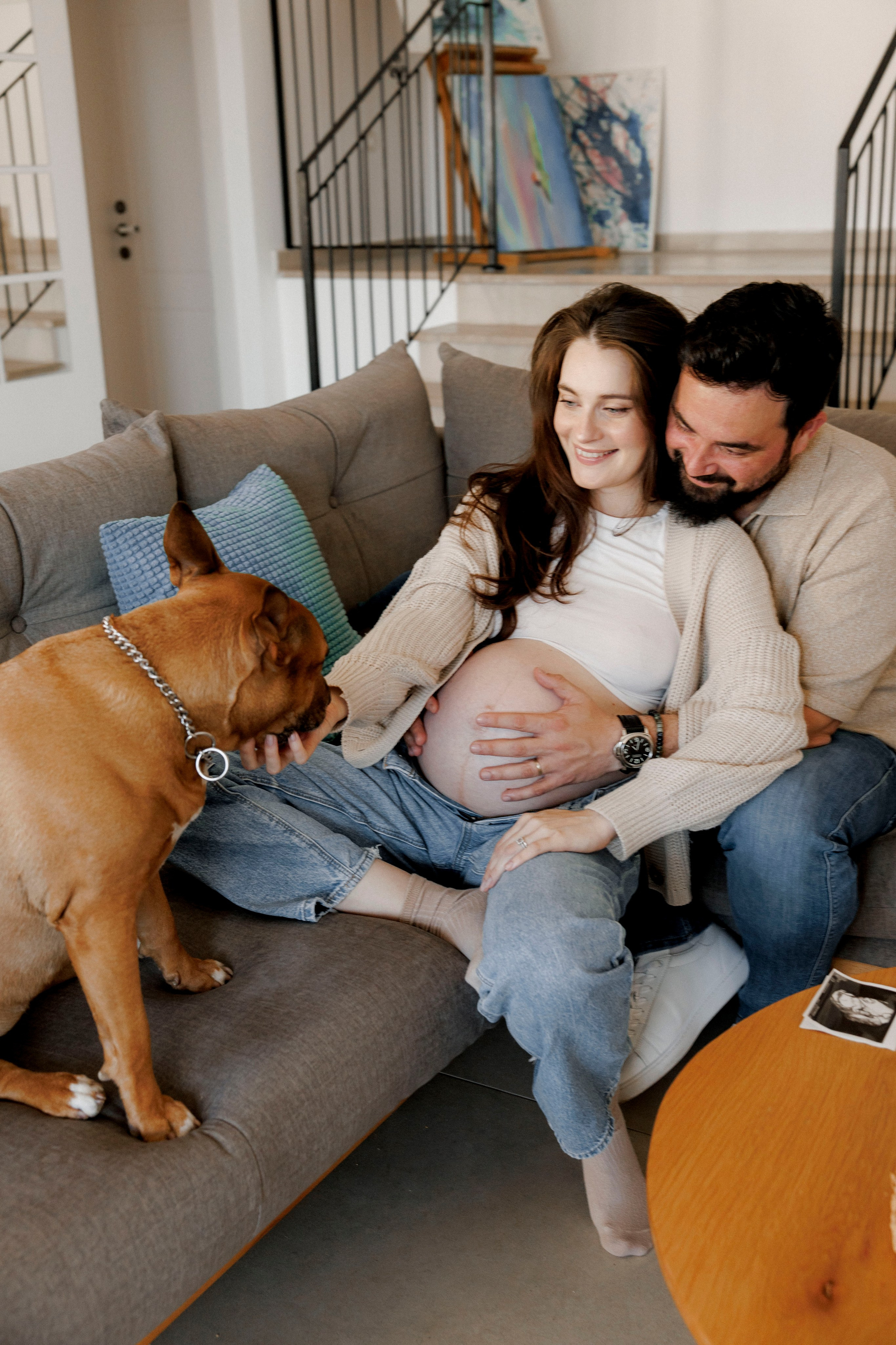 Pregnancy photoshoot (home/park/beach). Главная