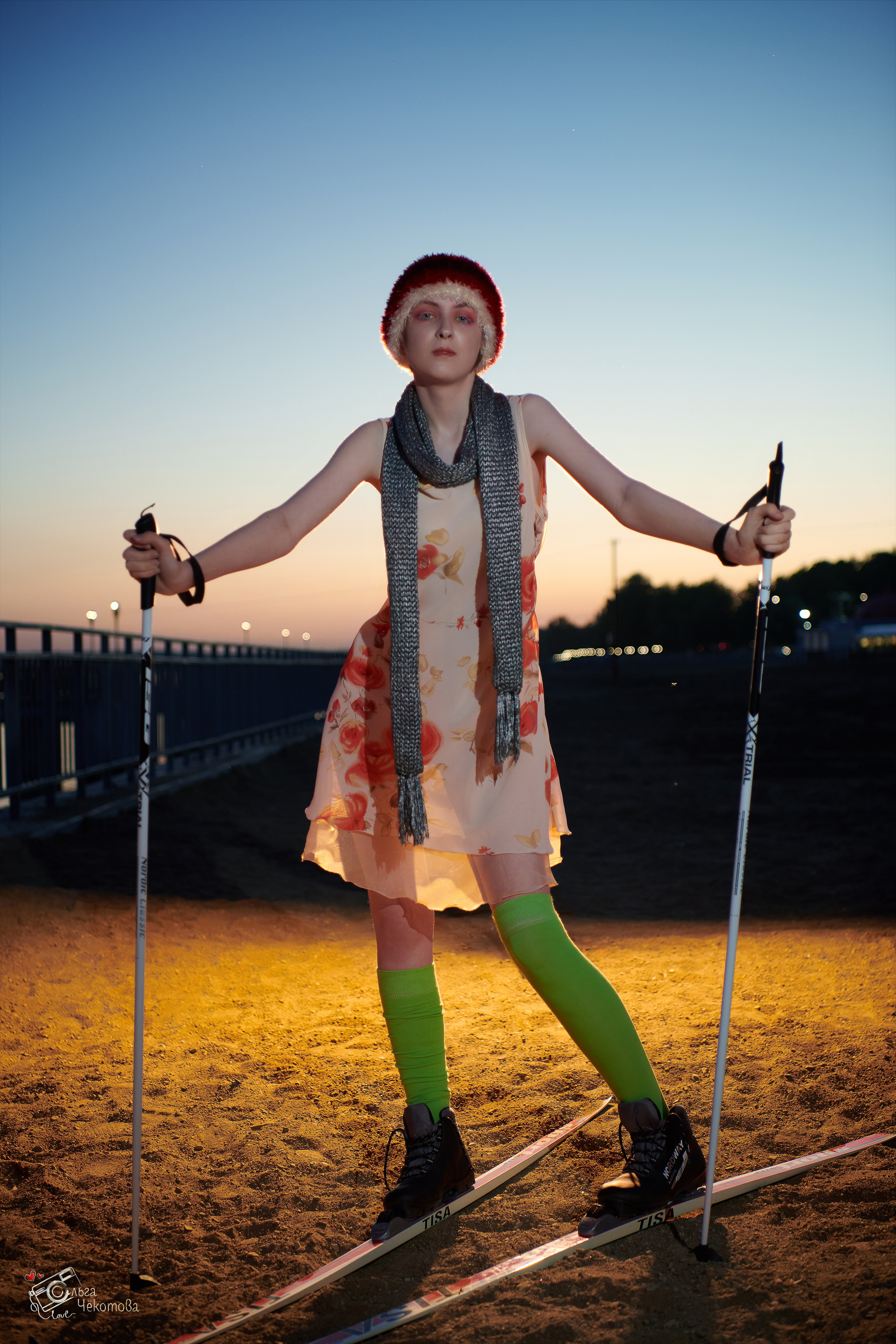 Творческая портретная фотосессия для выпускного альбома. Ольга Чёкотова (Фотограф Кострома)