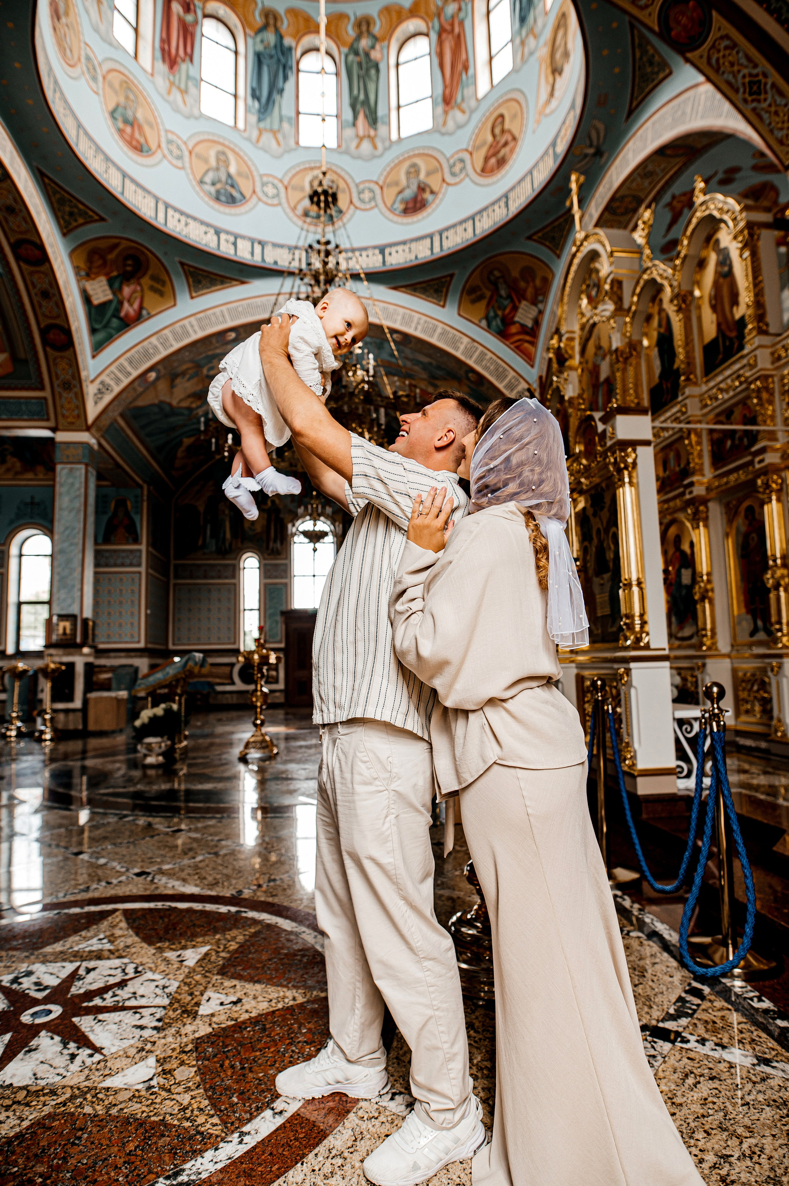 Таинство Крещения Леона. Фотограф Таинств Крещения и Венчания в г. Курске