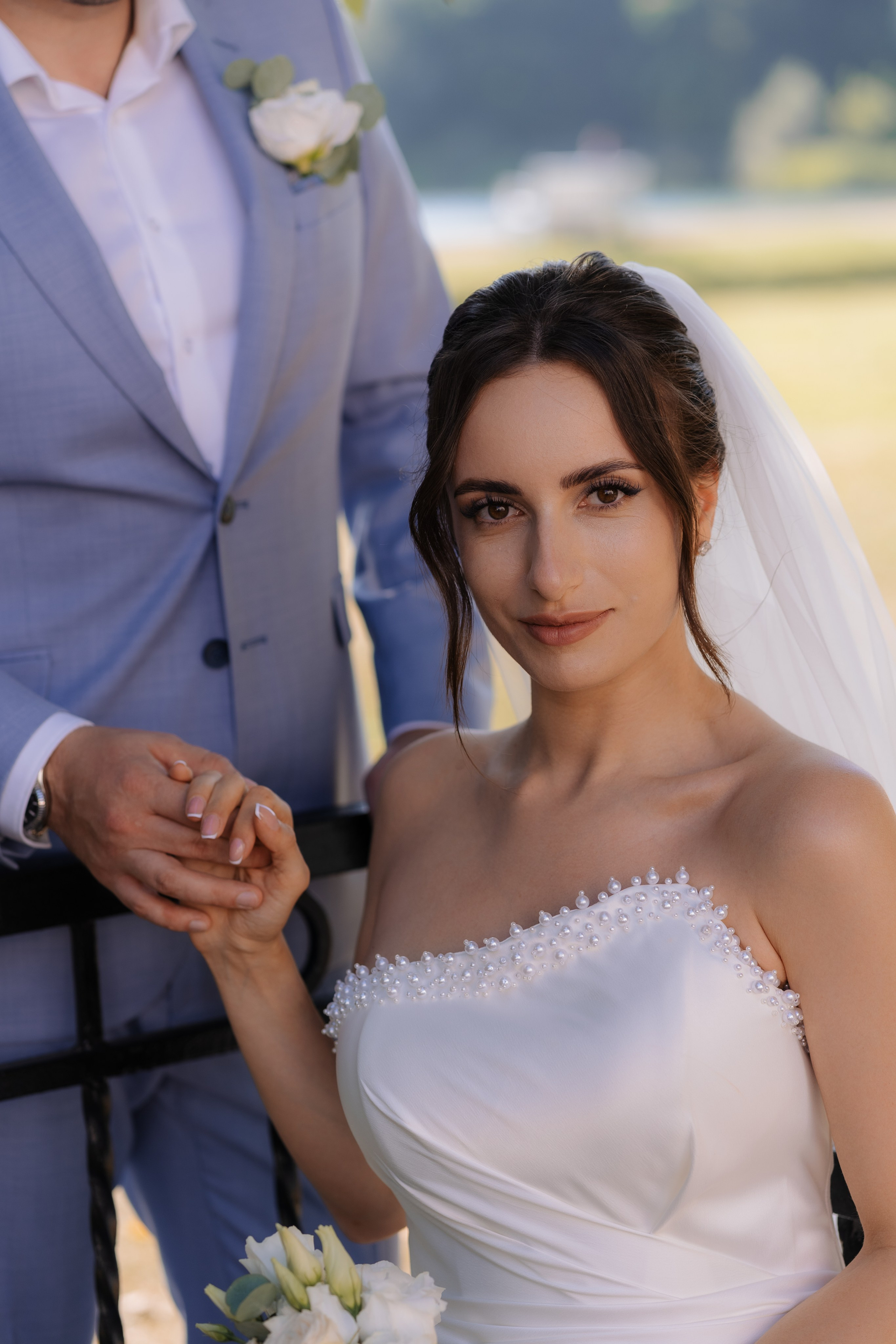 Свадебная фотосессия в Москве, парк Кусково. Свадебный фотограф в Москве Анна Полушина