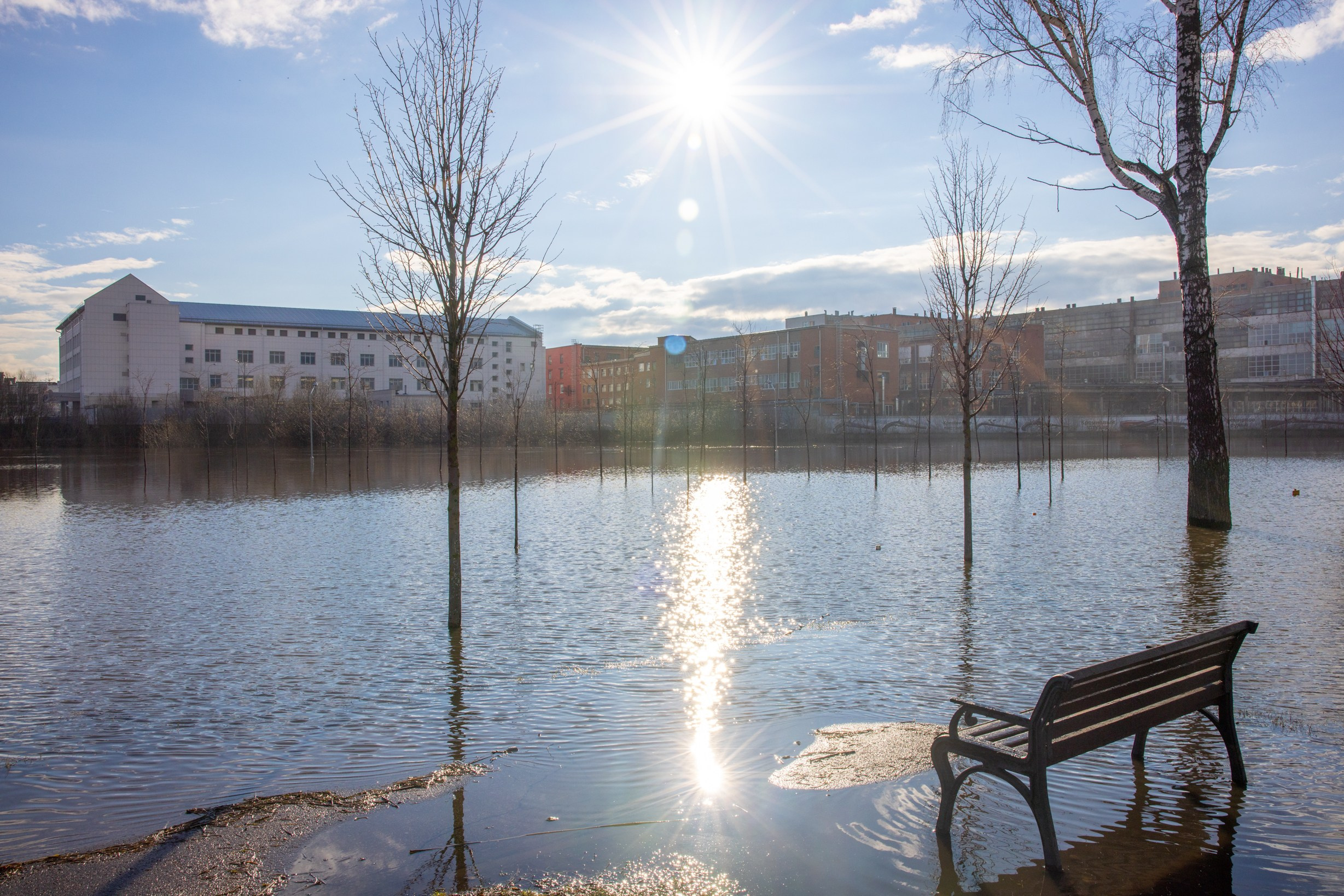 Паводок на Оке. Фотограф в Туле Крупский АнДРей. Фотостудия «КАДР71» в Туле