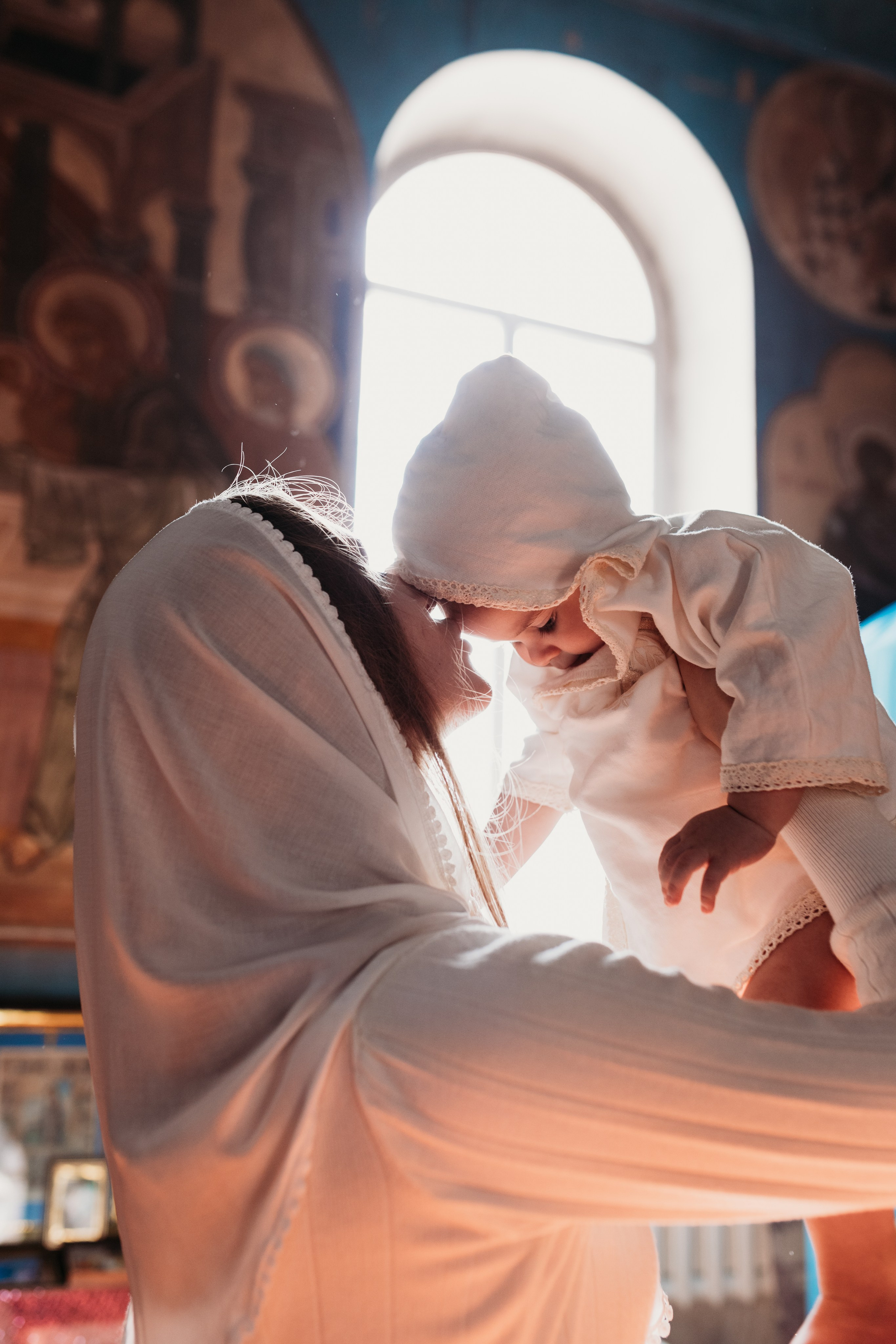 Фотосессия Крещения. Фотограф новорожденных в г. Барнаул Ренпенинг Катерина