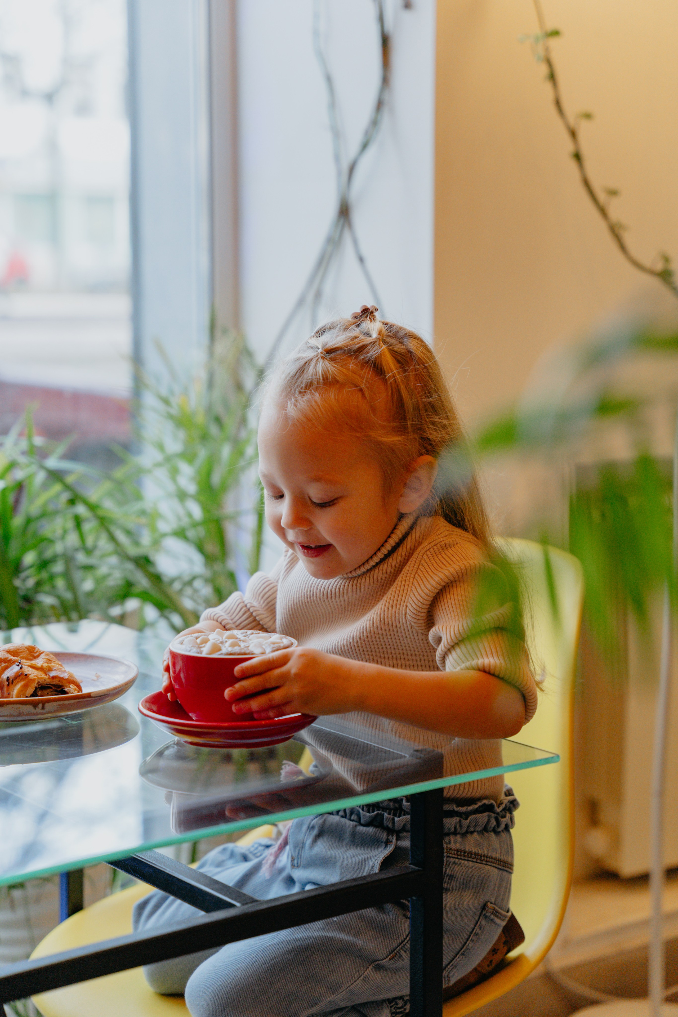 Мама и доча. Лайф съемка