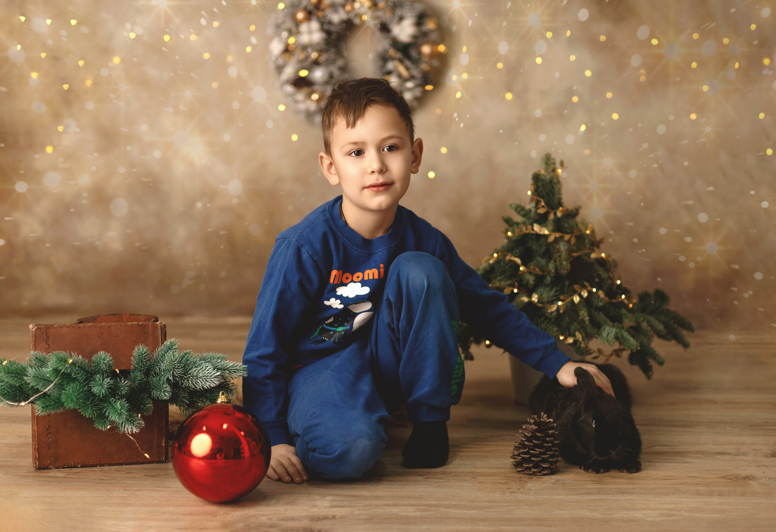 Новогодние открытки. Фотограф новорожденных в Нижнем Новгороде Надежда Кадылкина