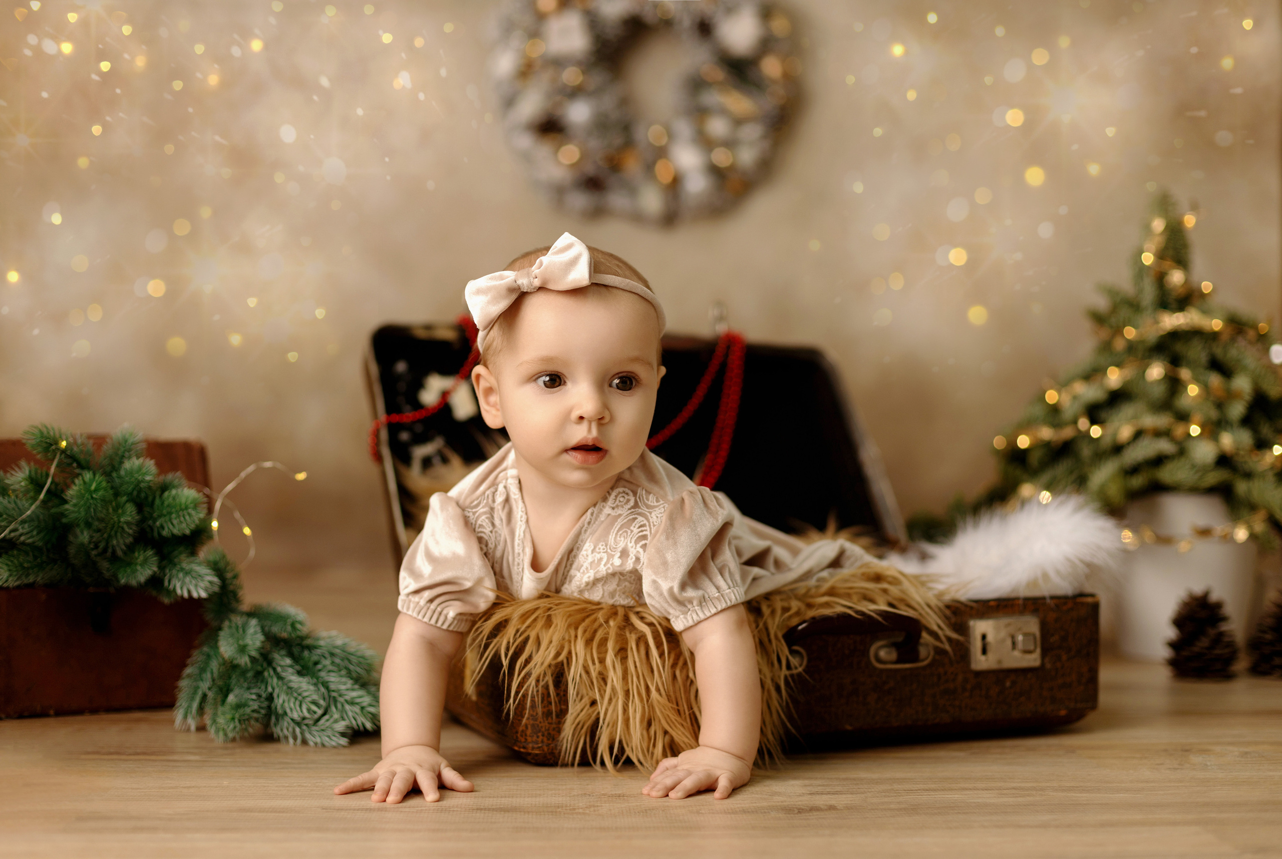 Новогодние открытки. Фотограф новорожденных в Нижнем Новгороде Надежда Кадылкина