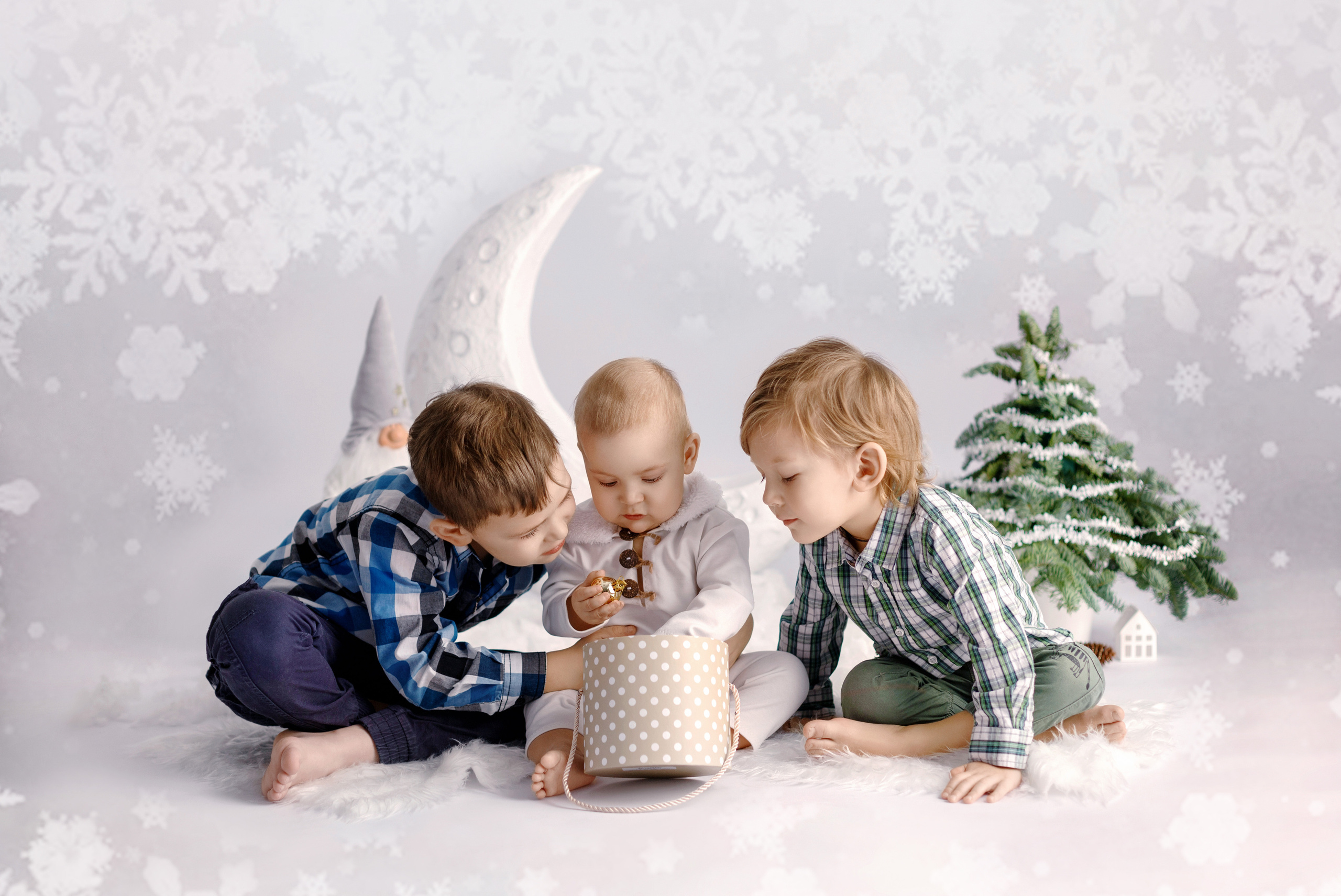 Новогодние открытки. Фотограф новорожденных в Нижнем Новгороде Надежда Кадылкина