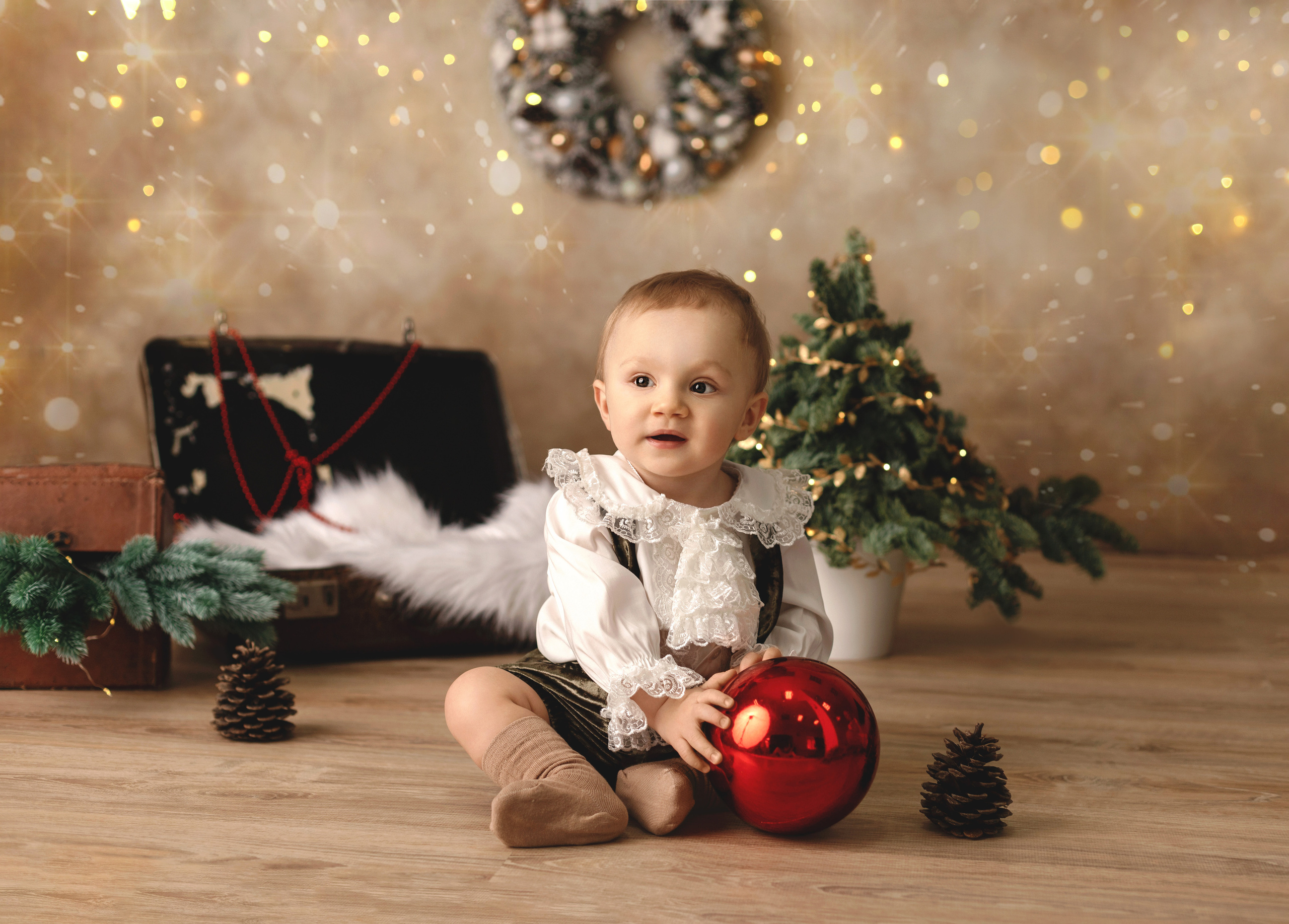 Новогодние открытки. Фотограф новорожденных в Нижнем Новгороде Надежда Кадылкина