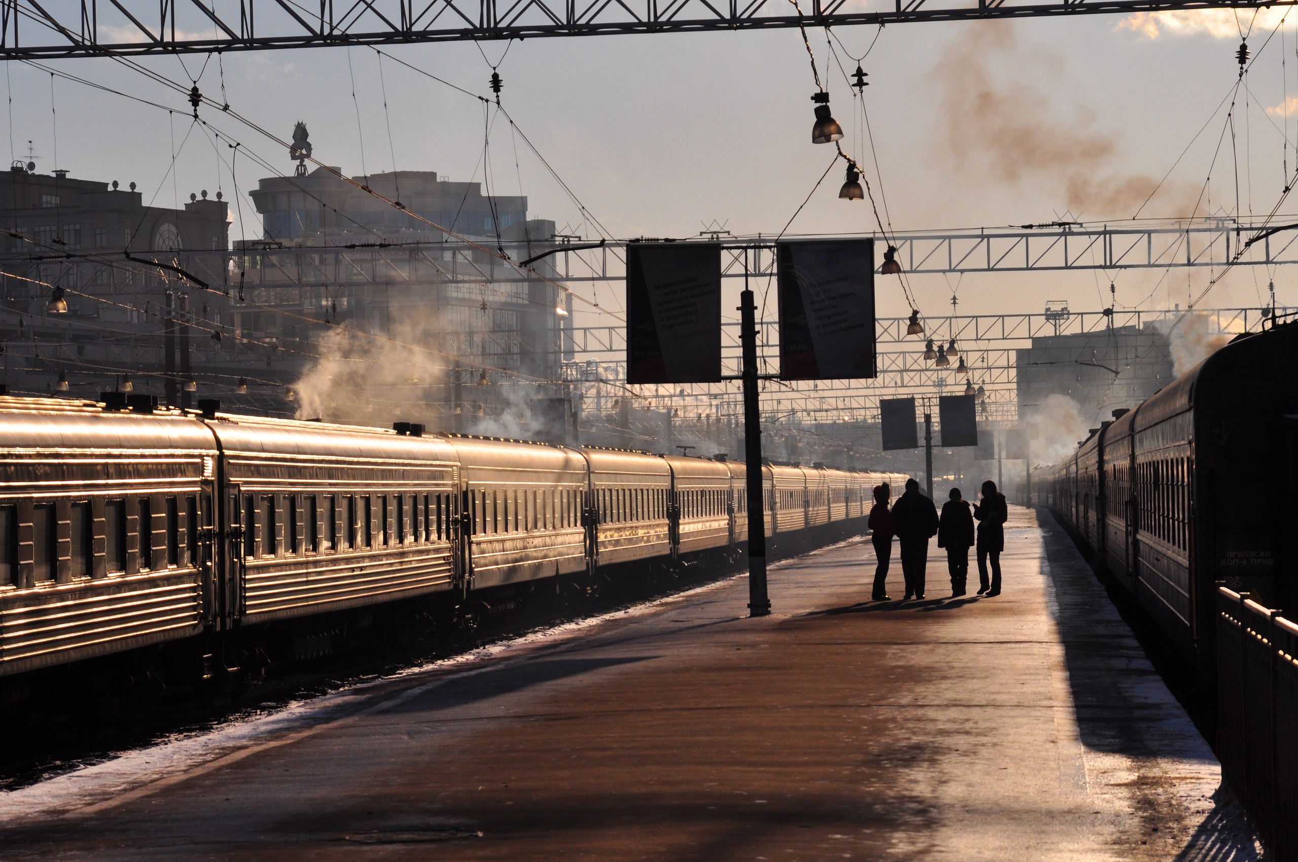 Вокзалы. Фотографии Дмитрия Захаренко