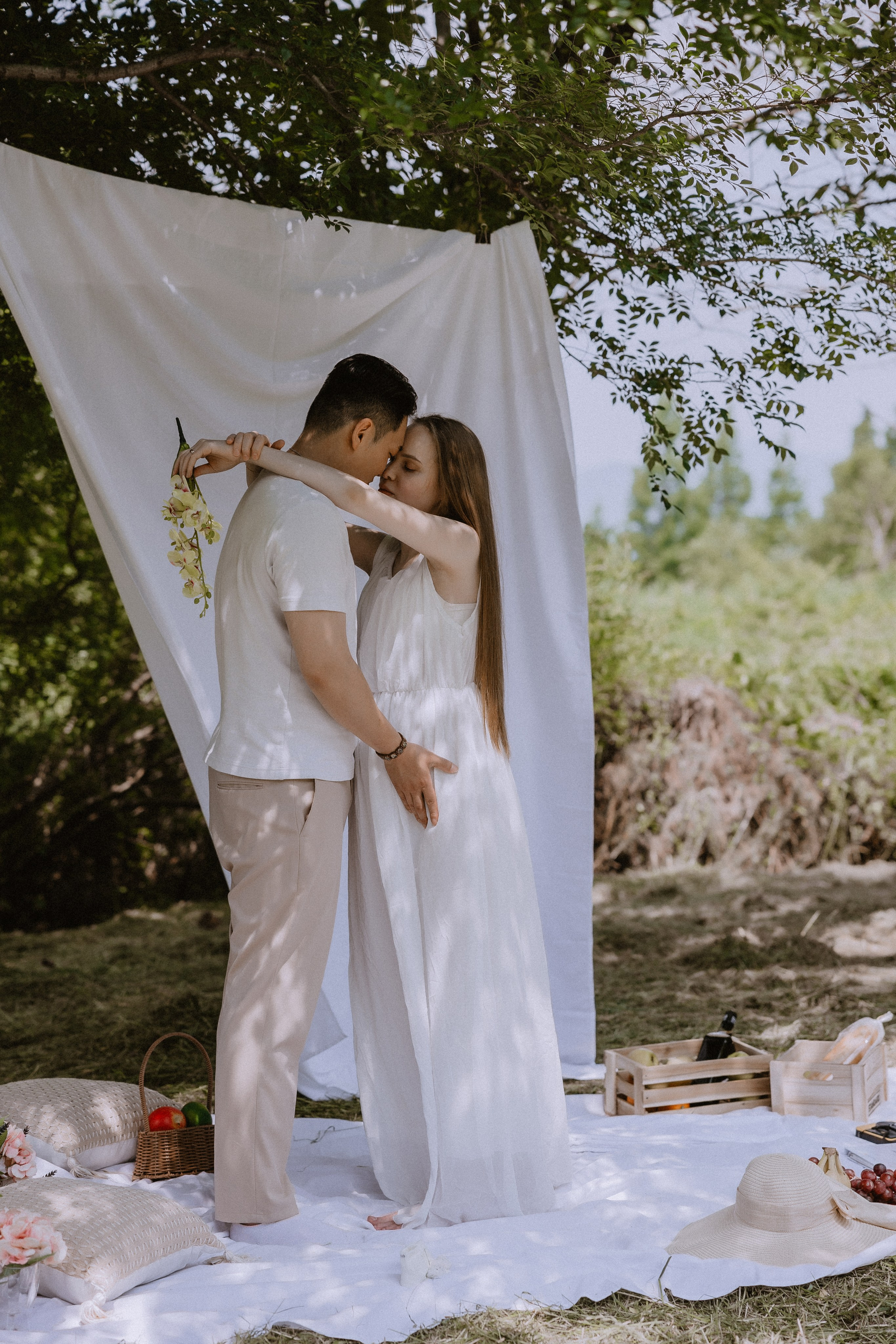 Фотосессия для пары в Пусане в ожидании малыша. ВАШ ФОТОГРАФ В ПУСАНЕ (Южная Корея) Александра Ануфрий