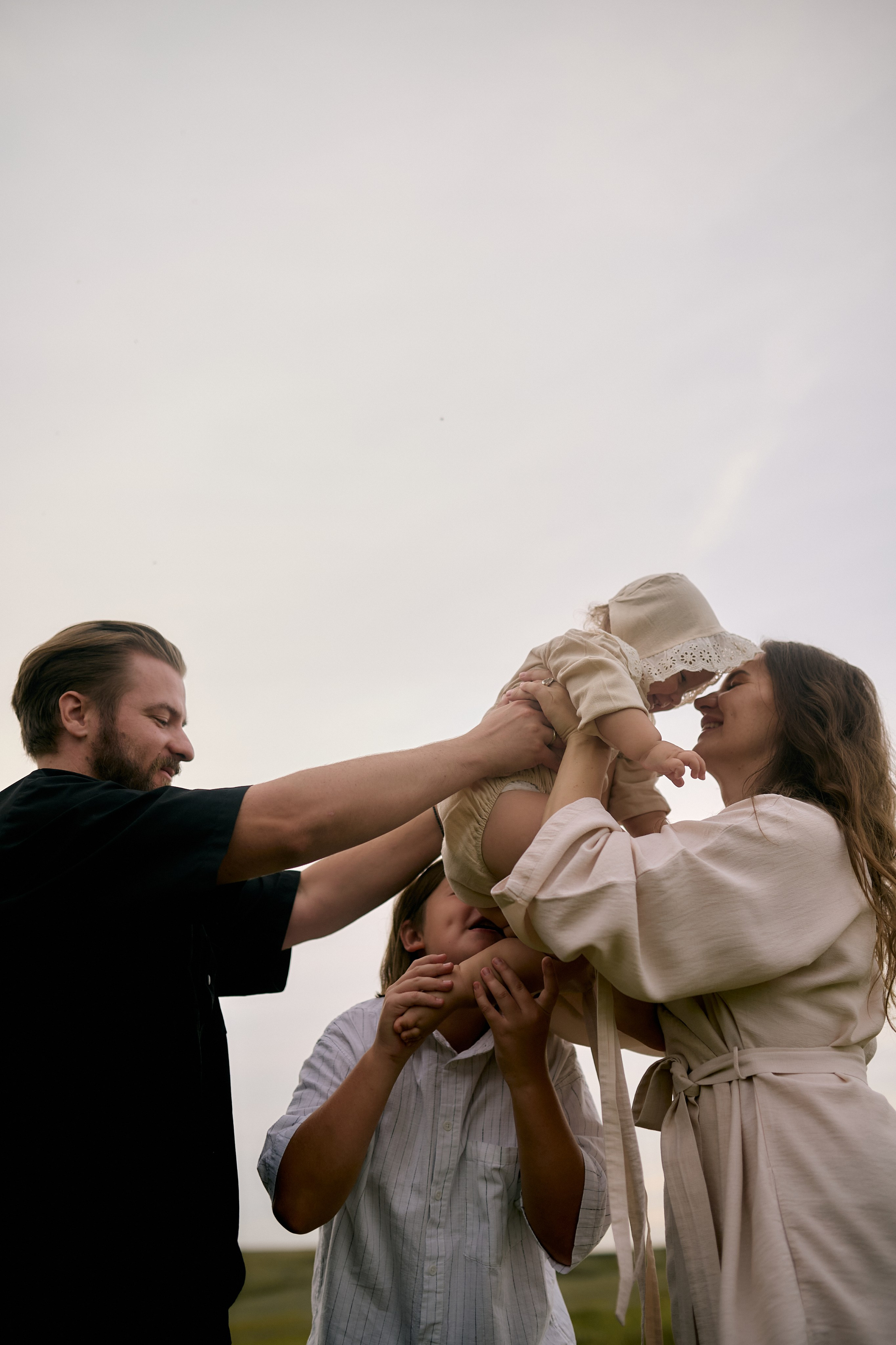 Коля, Вероника, Глеб и Ника. Семейный и свадебный lifestyle-фотограф в Москве Мария Петрова