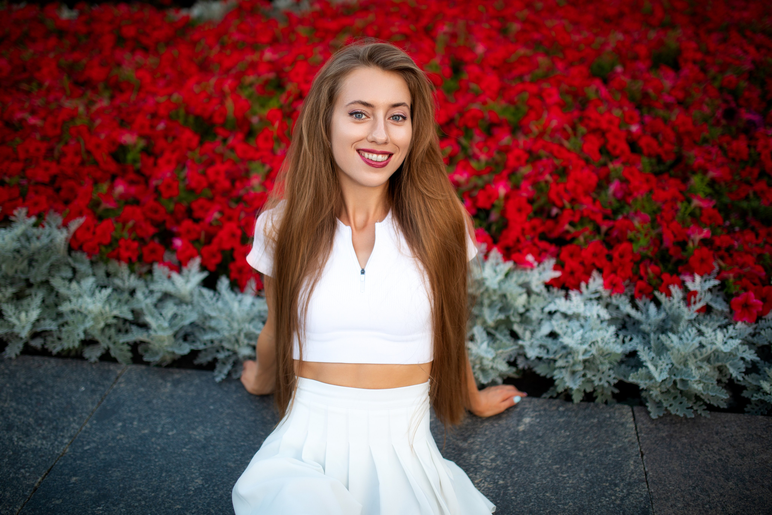 Прогулочный фотосет с Викторией на улицах Воронежа для «себя»