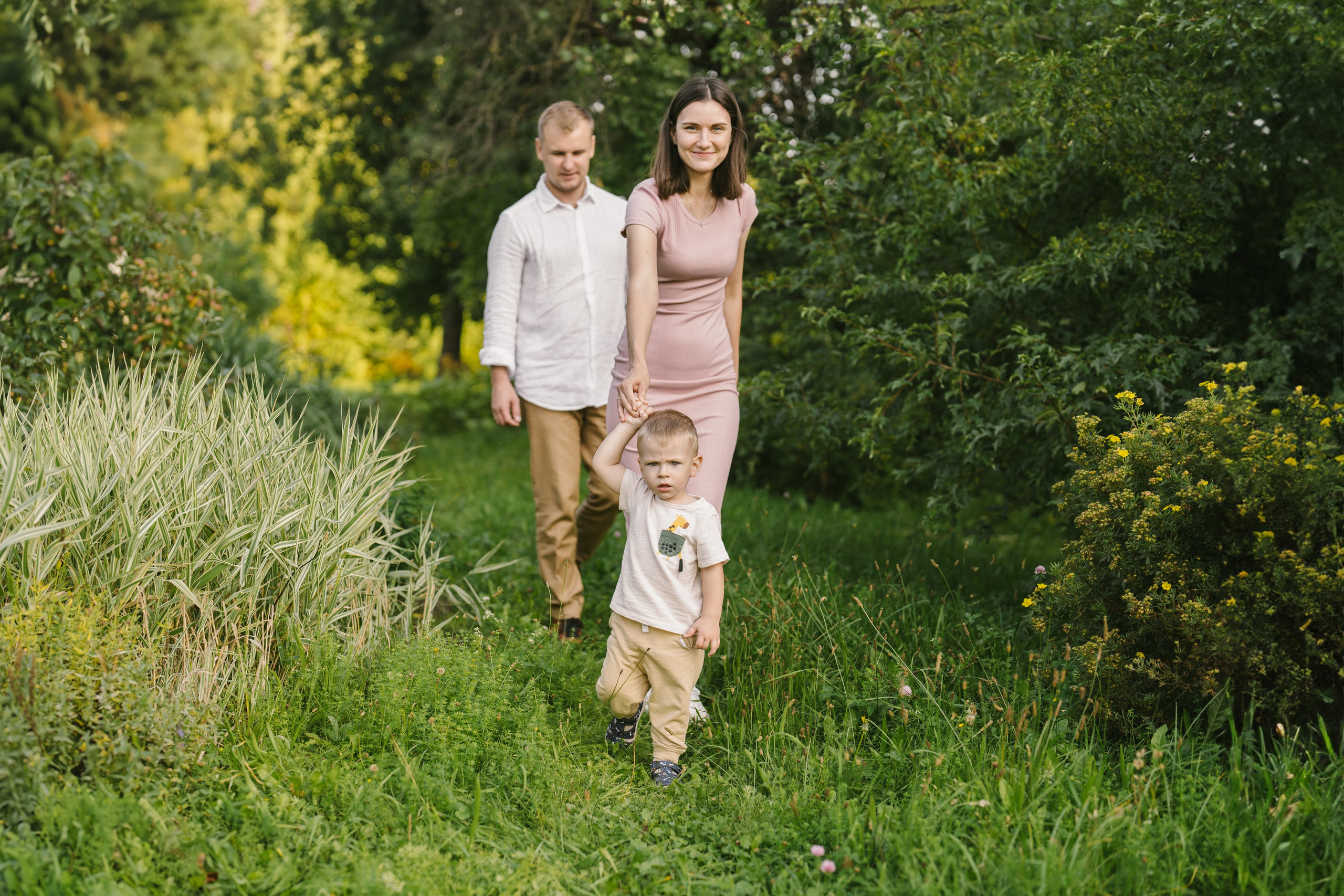 Семейная фотосессия в парке. Детский, семейный и ньюборн фотограф в Москве Юлия Шуарт