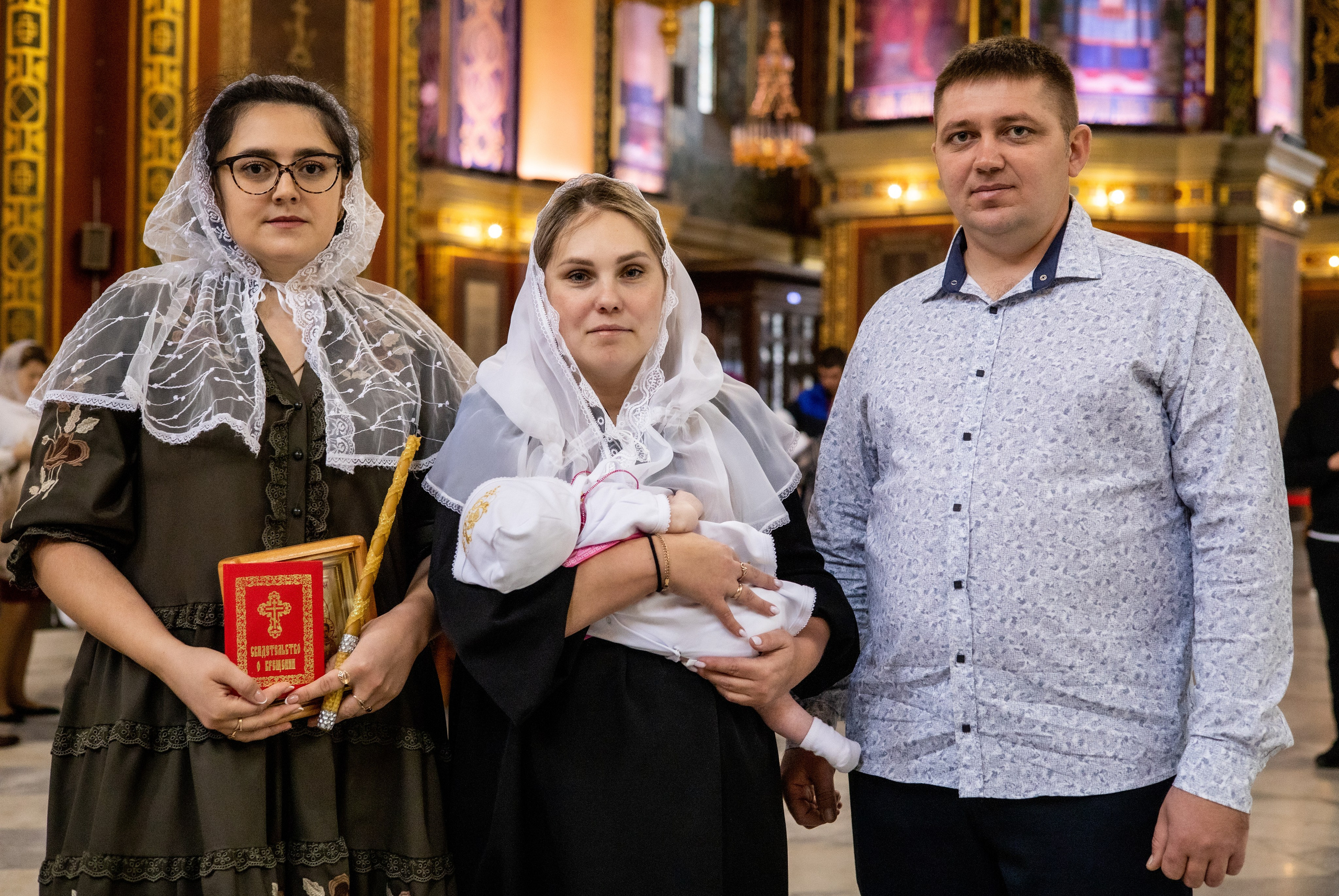 Крещение Алисы. Фотограф Надежда Лукьянова