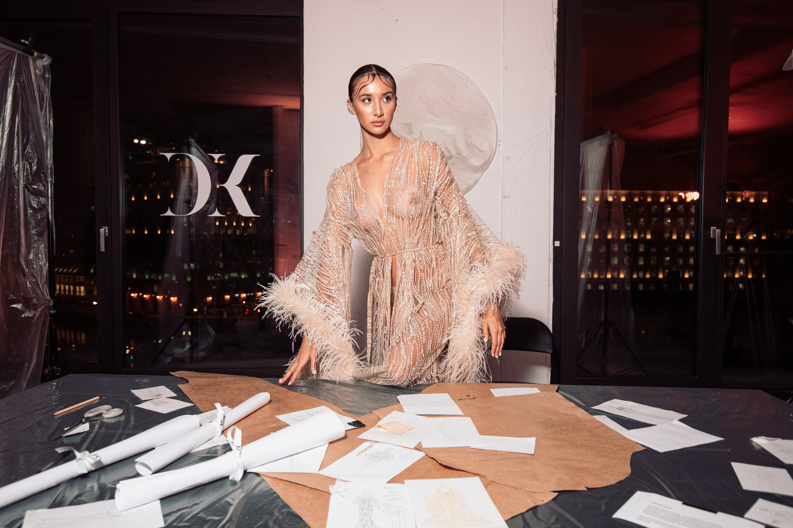 Fashion show Кати Дорогиной (Backstage). Репортажный и fashion фотограф в Москве Сергей Бардин