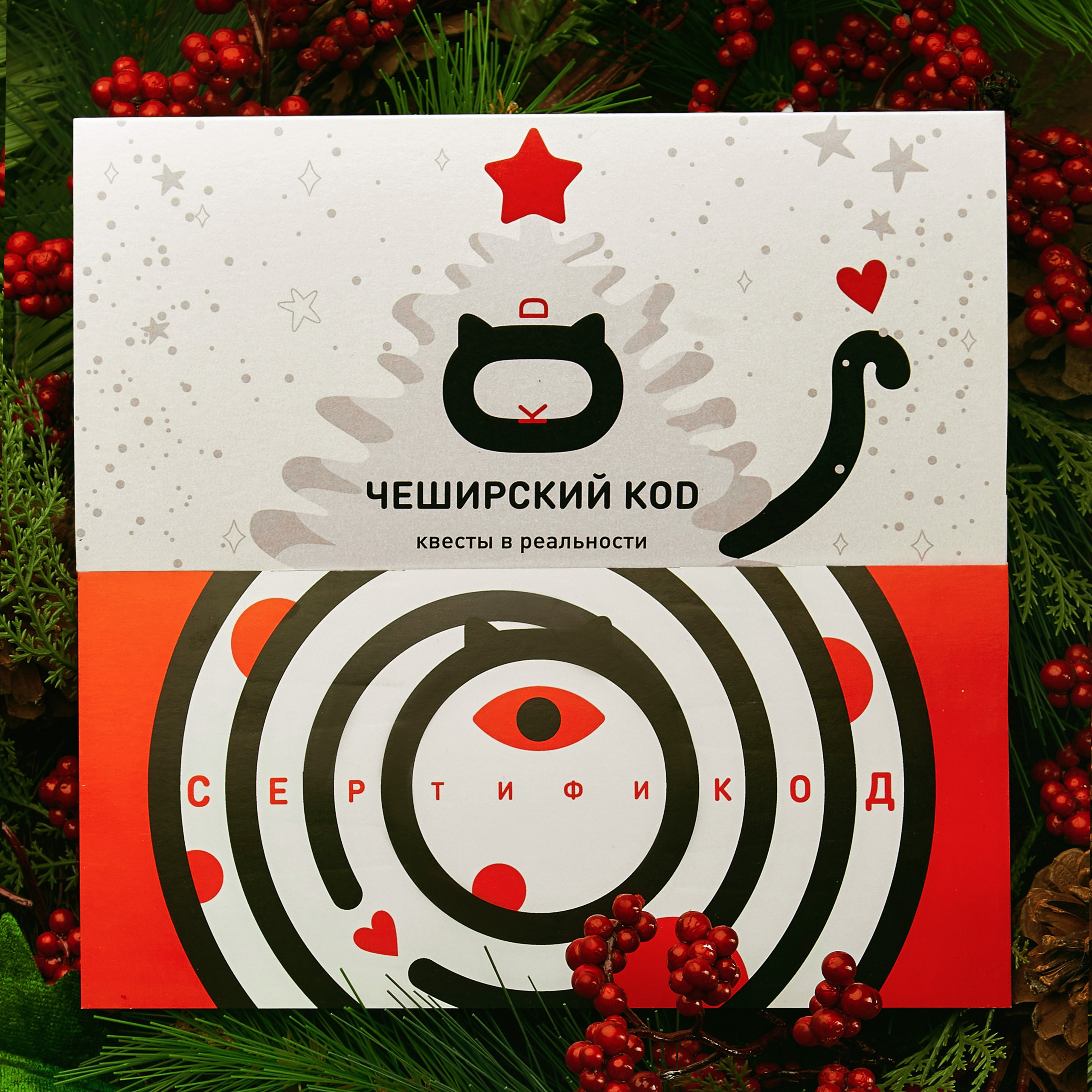 Сертификаты квест-комнат «Чеширский Коd». Фотограф Яковлев Роман — Красноярск