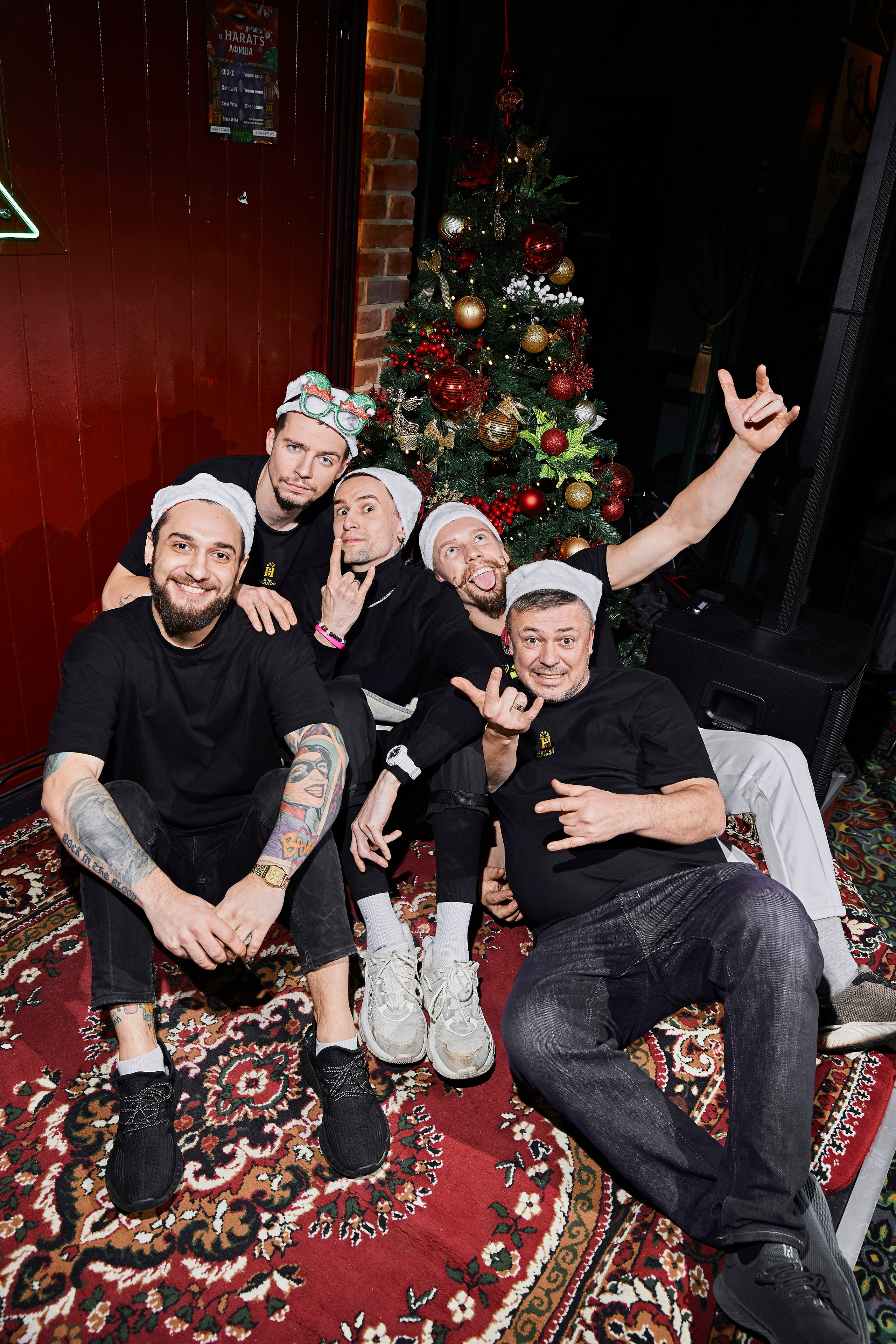 Новогодние выходные в Harat’s pub. Фотограф Александра Иванова