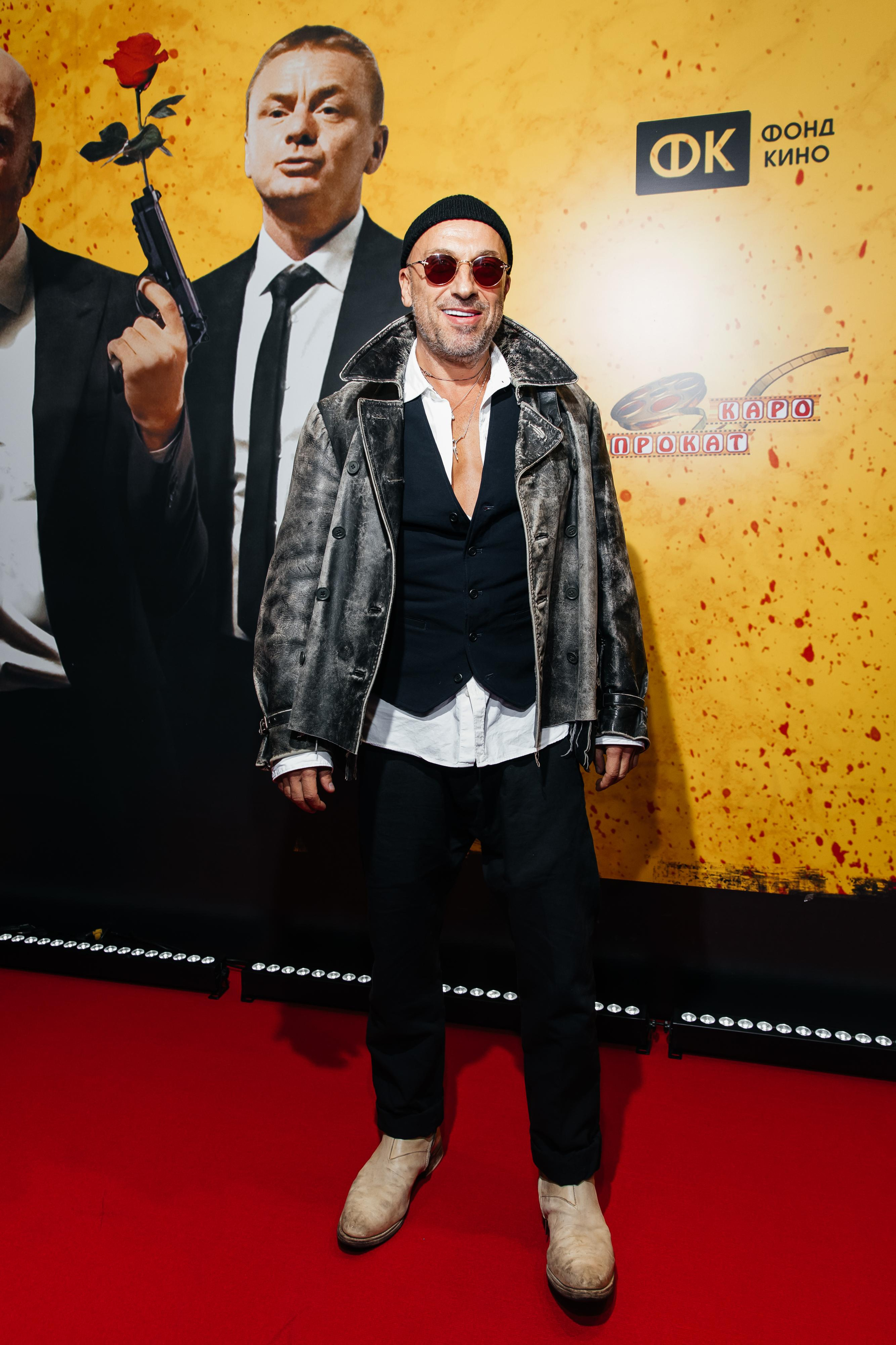 Дмитрий Нагиев на премьере фильма Бумеранг в Москве