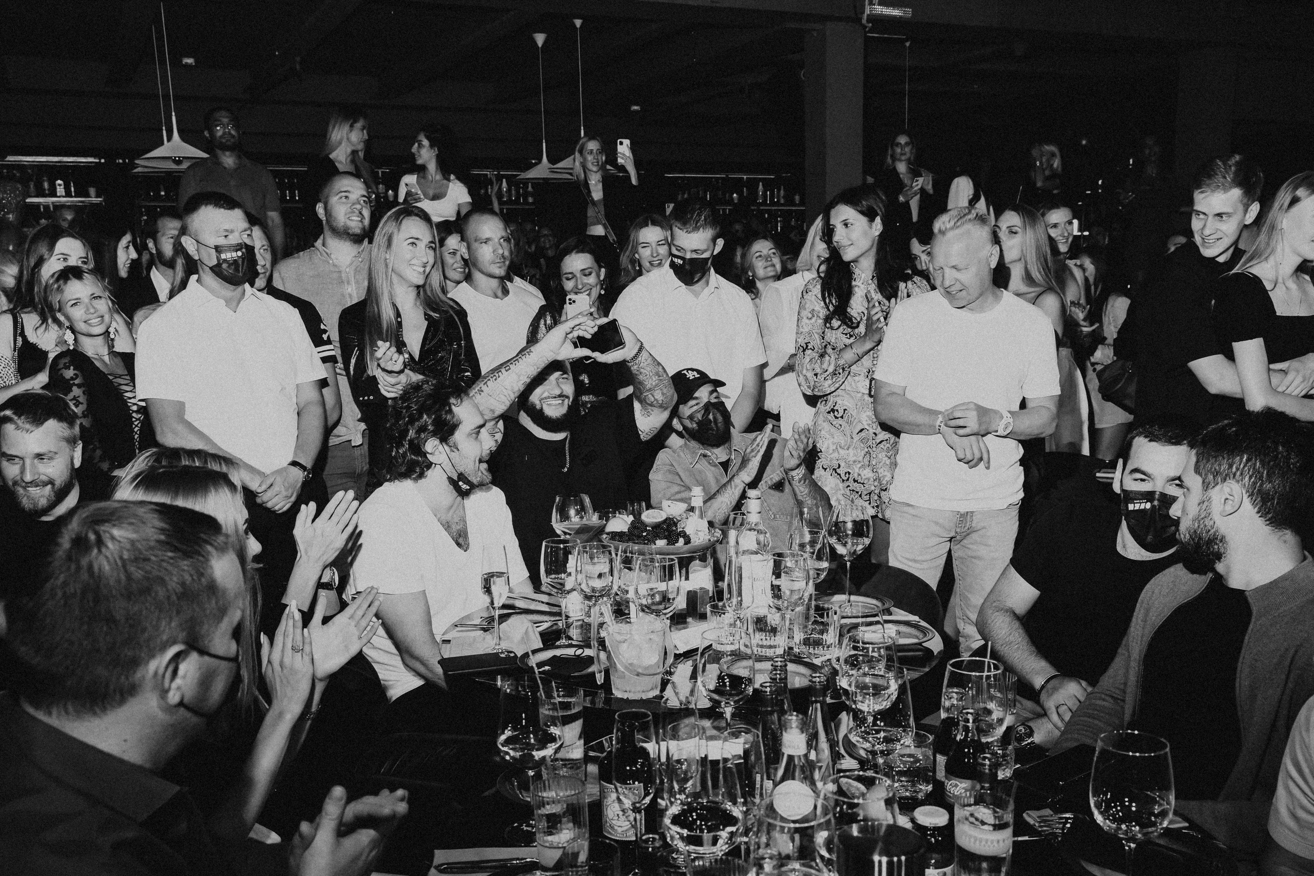 Geegun и Тимати в МЕМО dine&bar Moscow