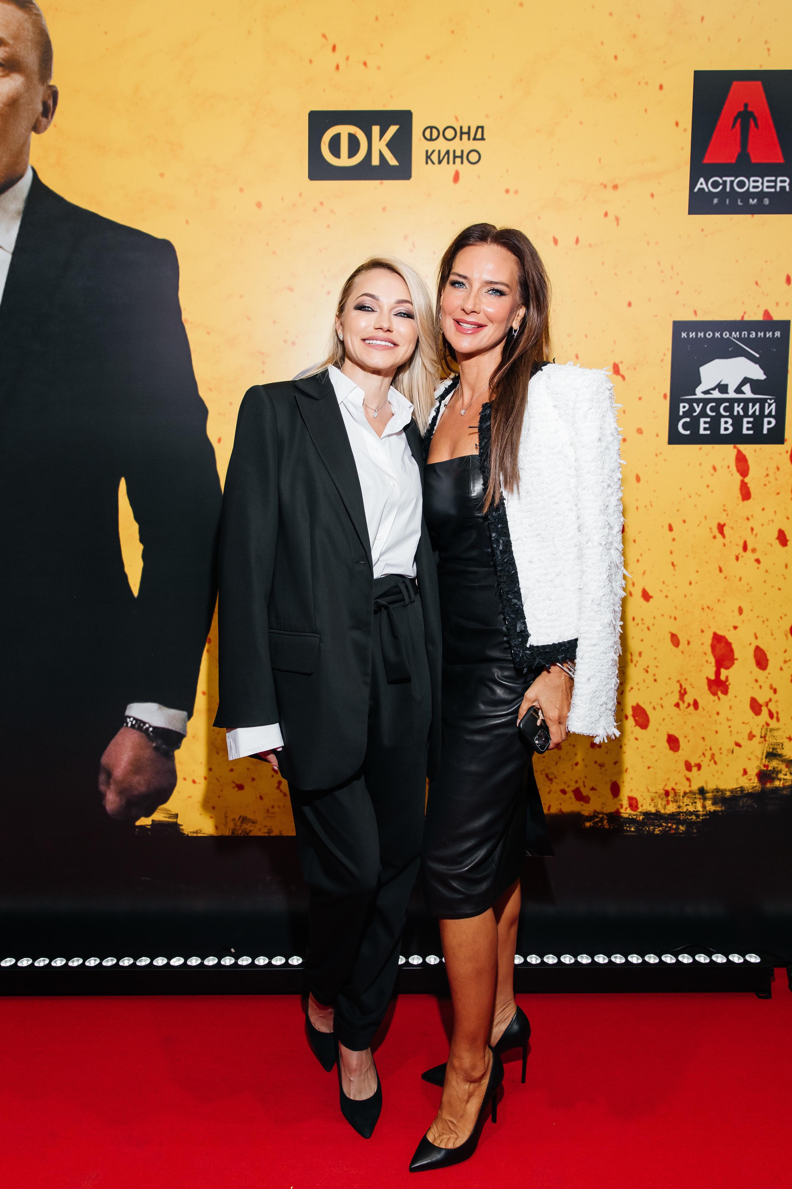 Инна Маликова и Елена Север на премьере фильма Бумеранг в Москве