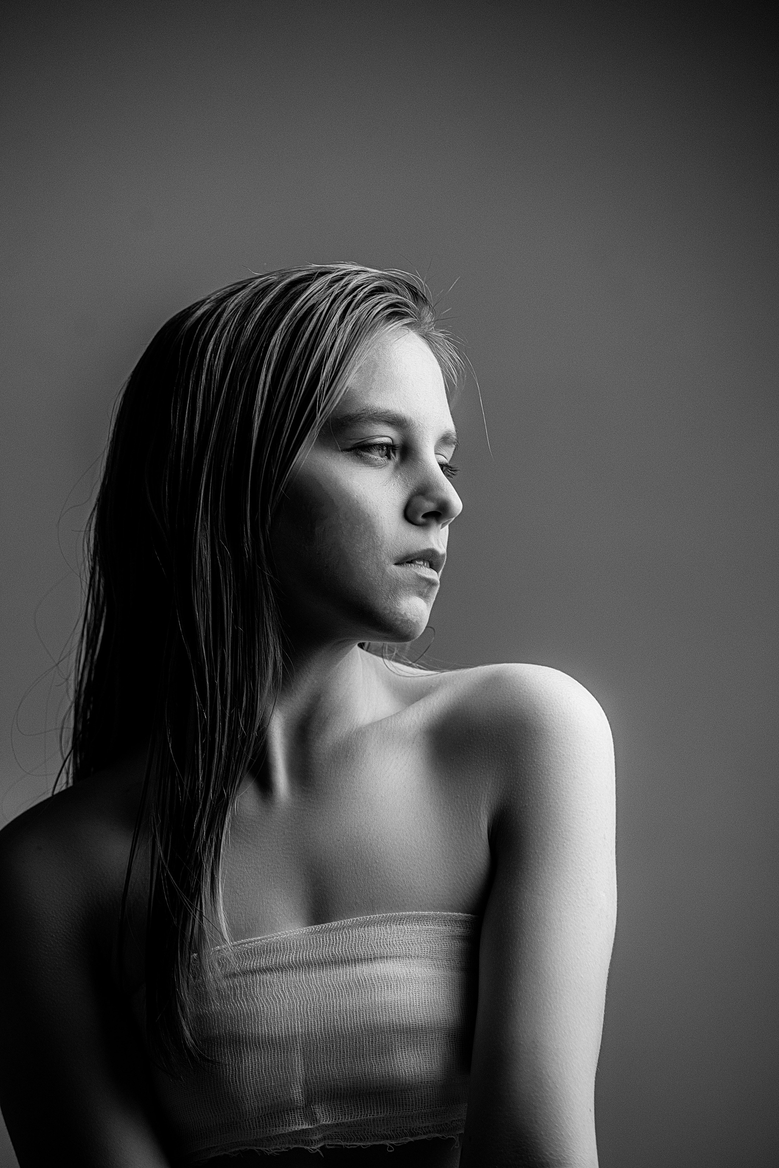 Алёна в ЧБ. Фотограф в Волгограде и Волжском Александр Горбань