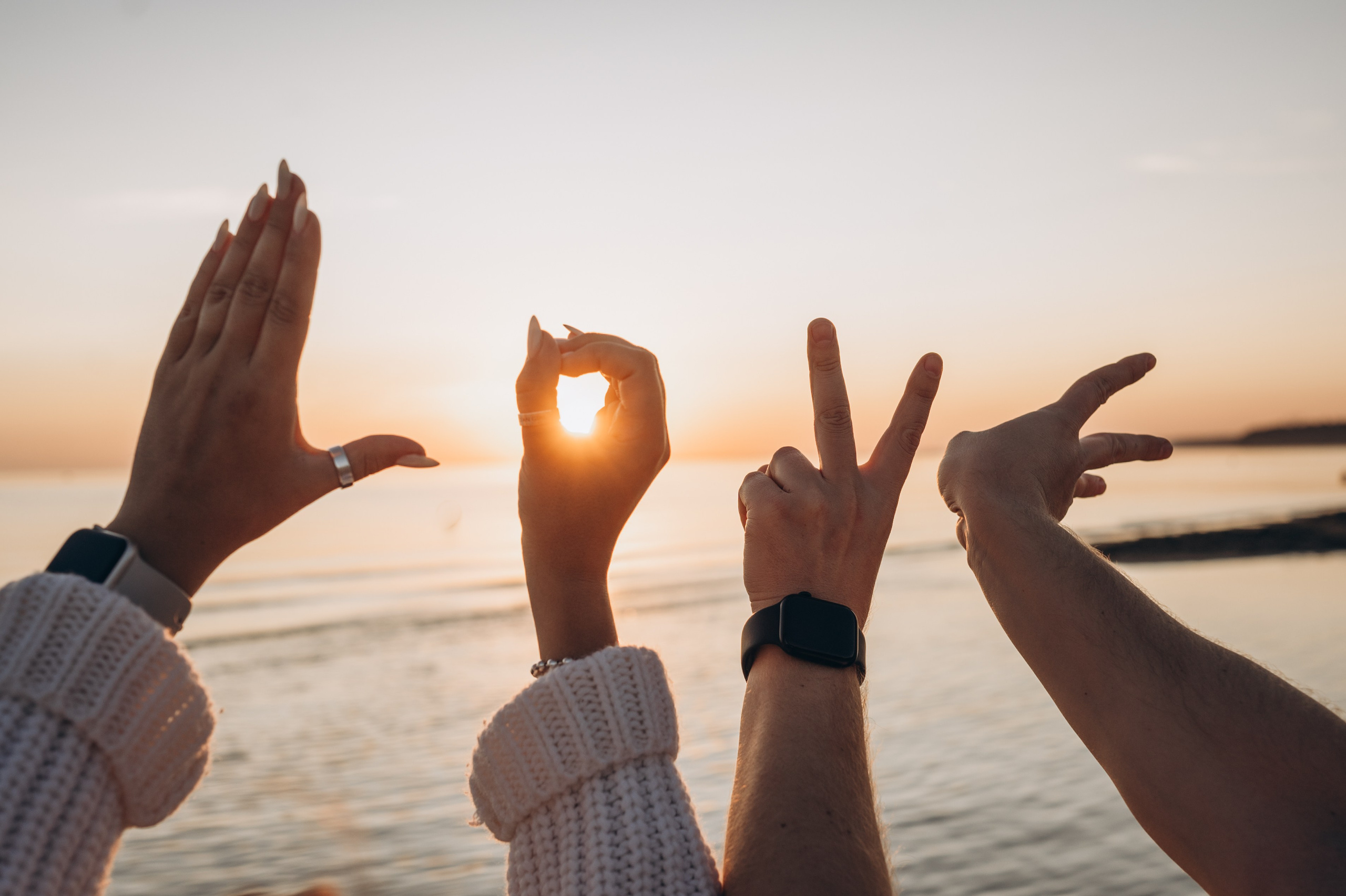 Женя, Вика и Давид в Солнечном. Фотограф Горбенко Анна