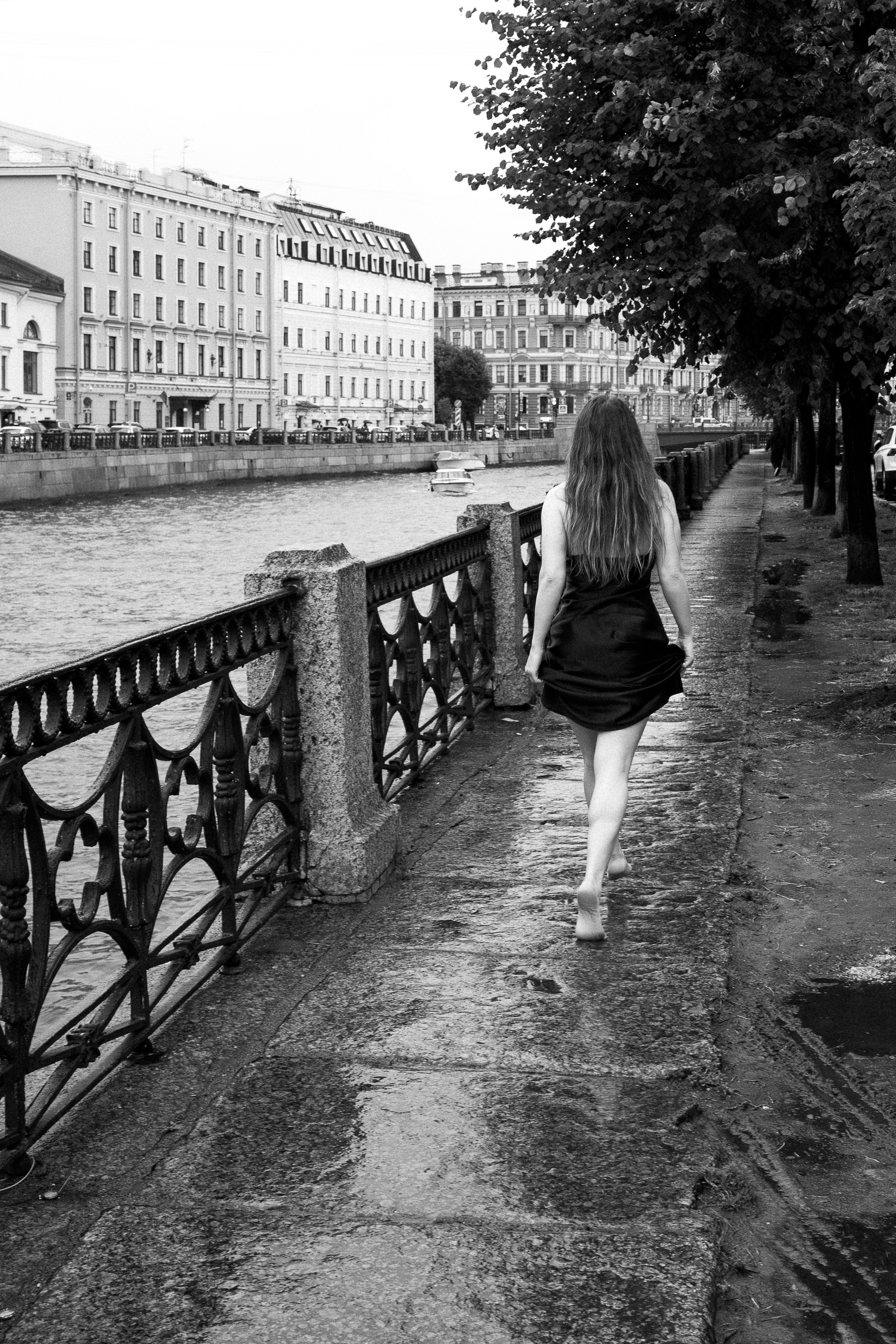 Прогулка у Старо-Калинкиного моста и Исаакия с Лидией. Фотограф в Санкт-Петербурге Таня Михайлова