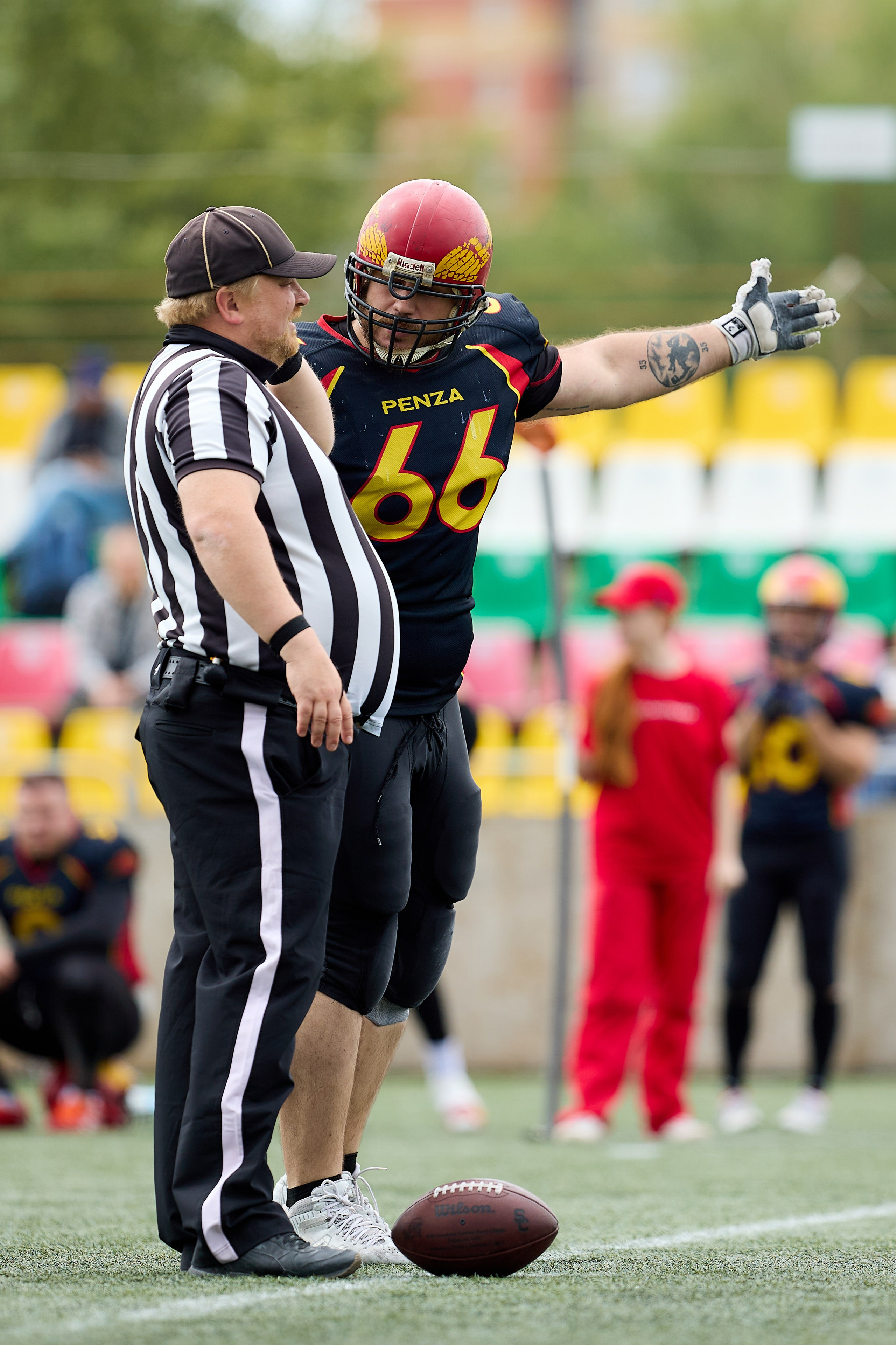 Американский футбол. Апачи — Фениксы. Светлана Родионова — фотограф спортивный и не только